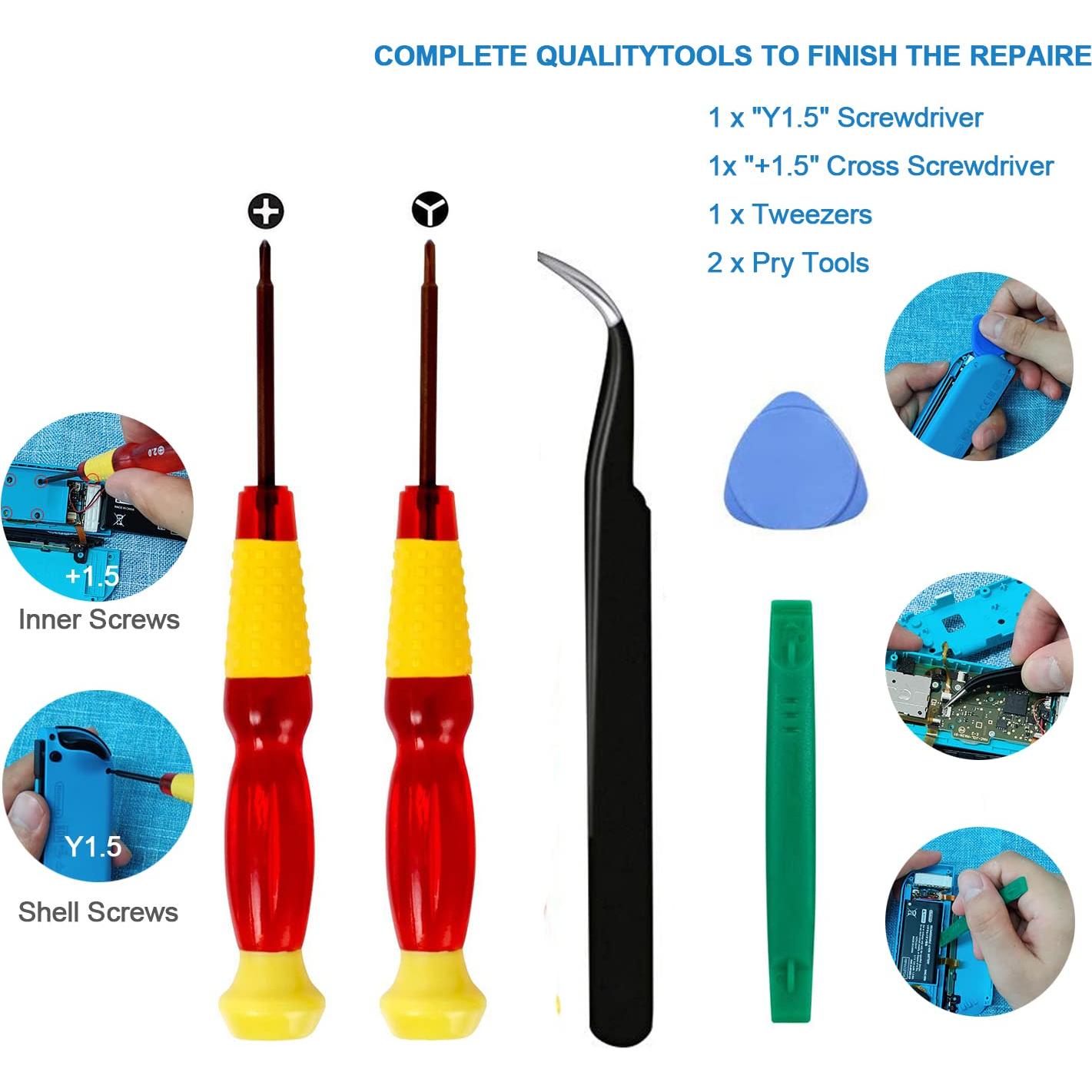 Kit de reparación joystick Veanic para Nintendo Switch Joy-Con