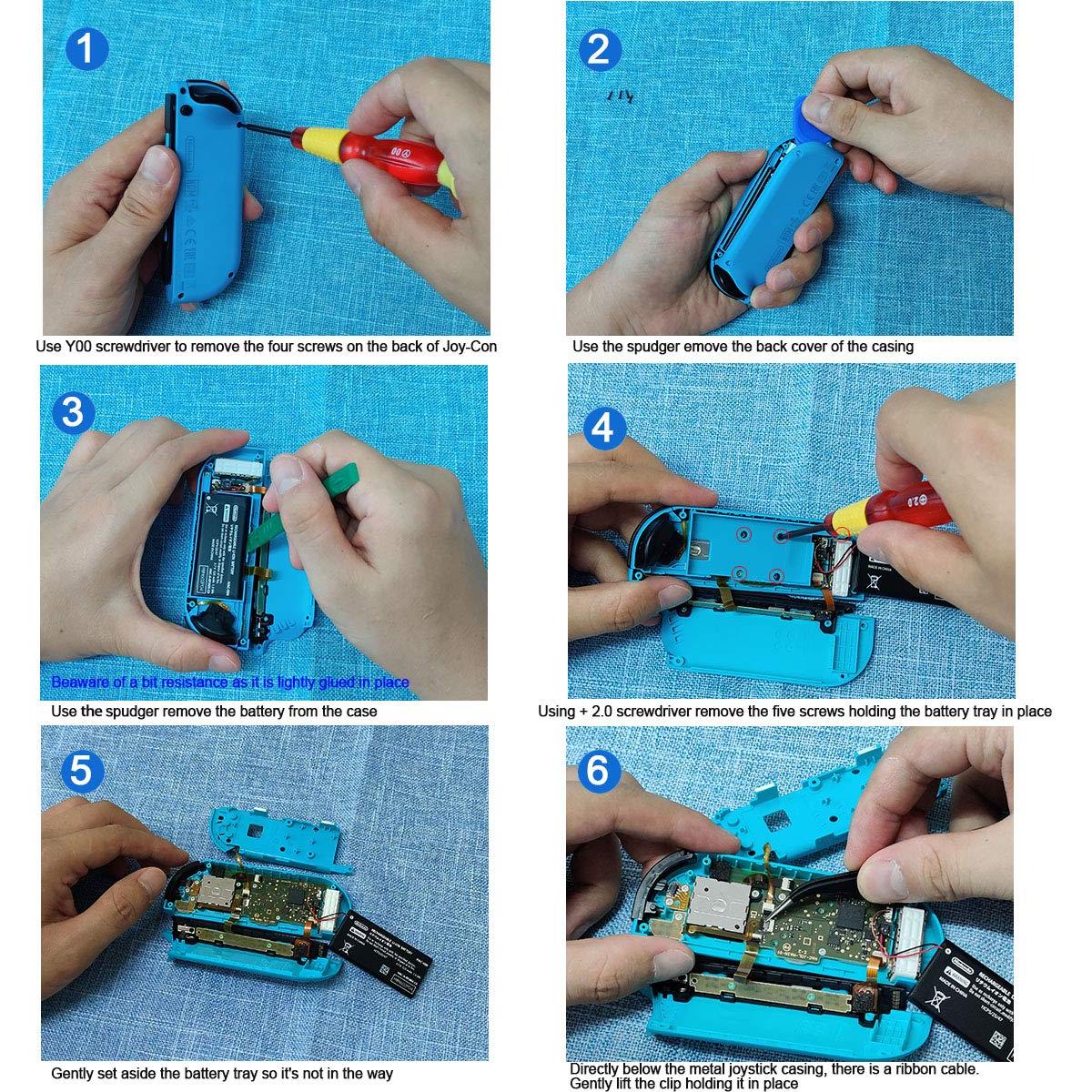Kit de reparación joystick Veanic para Nintendo Switch Joy-Con