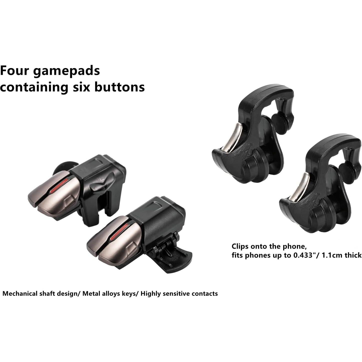 Controlador Móvil JTACHIONG 6 Gatillos Inalámbrico