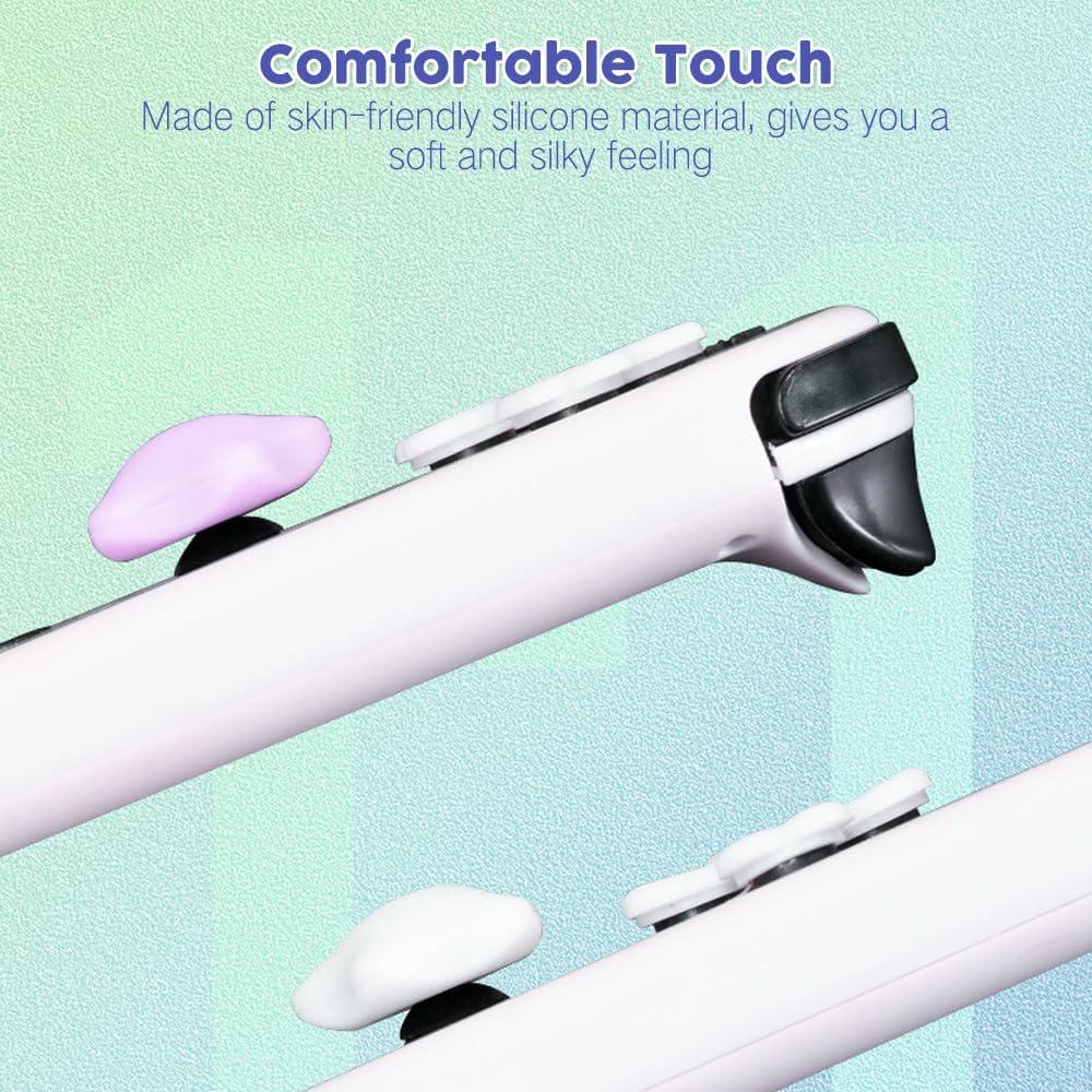 Tapones de Joystick PERFECTSIGHT para Nintendo Switch - Set Colorido