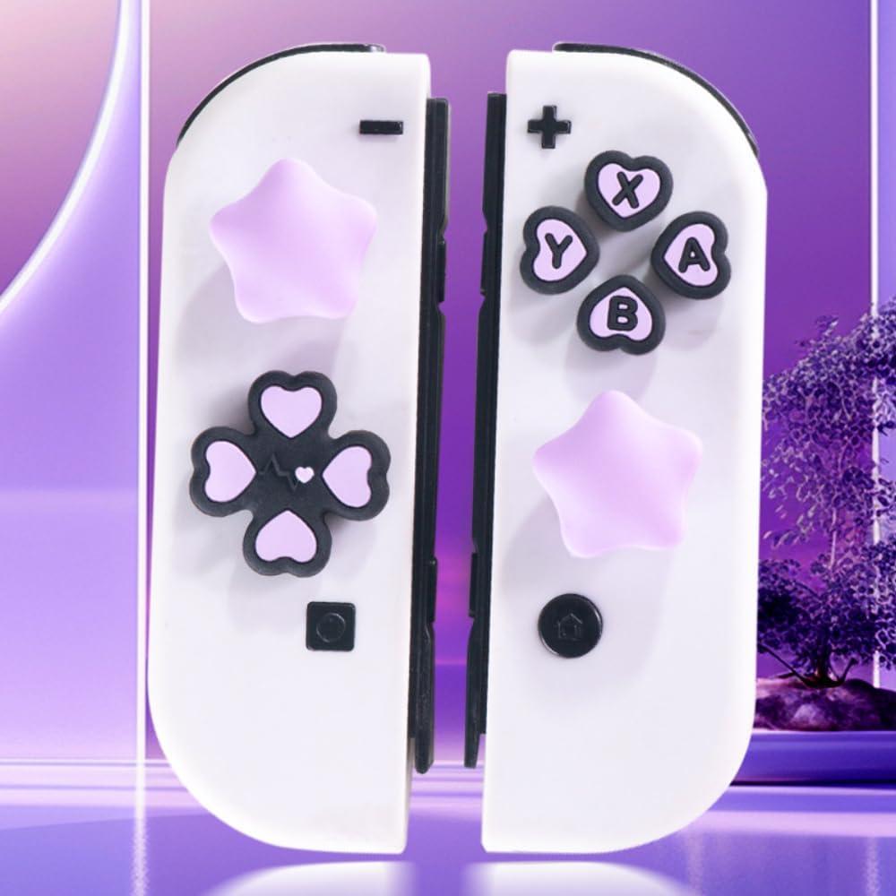 Tapones de Joystick PERFECTSIGHT para Nintendo Switch - Set Colorido