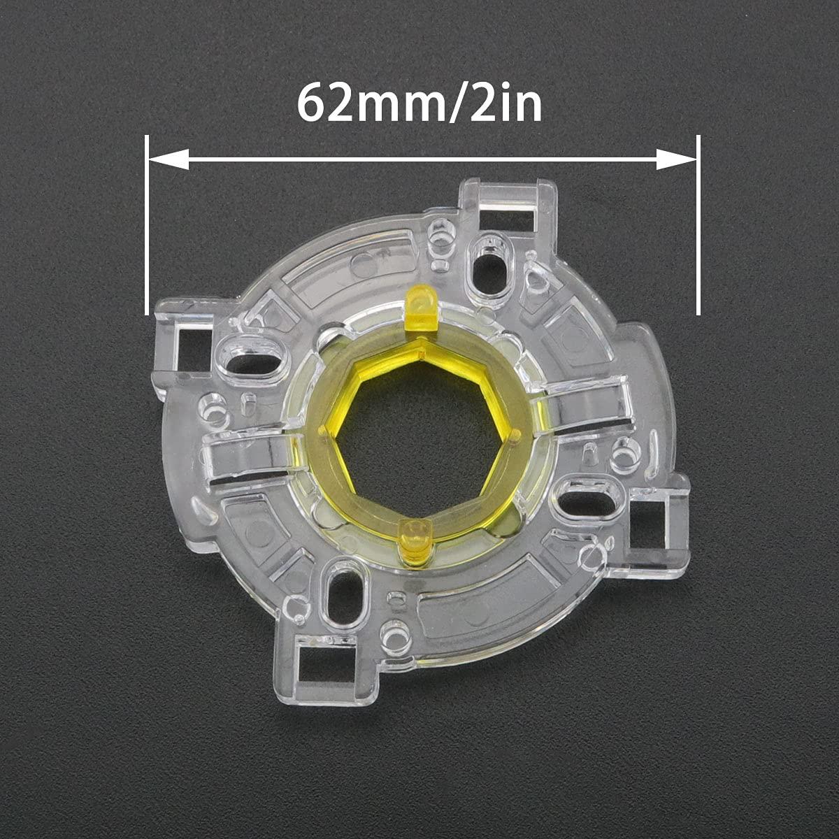 Base de Joystick DGHAOP 4pcs con Anillos de Retención