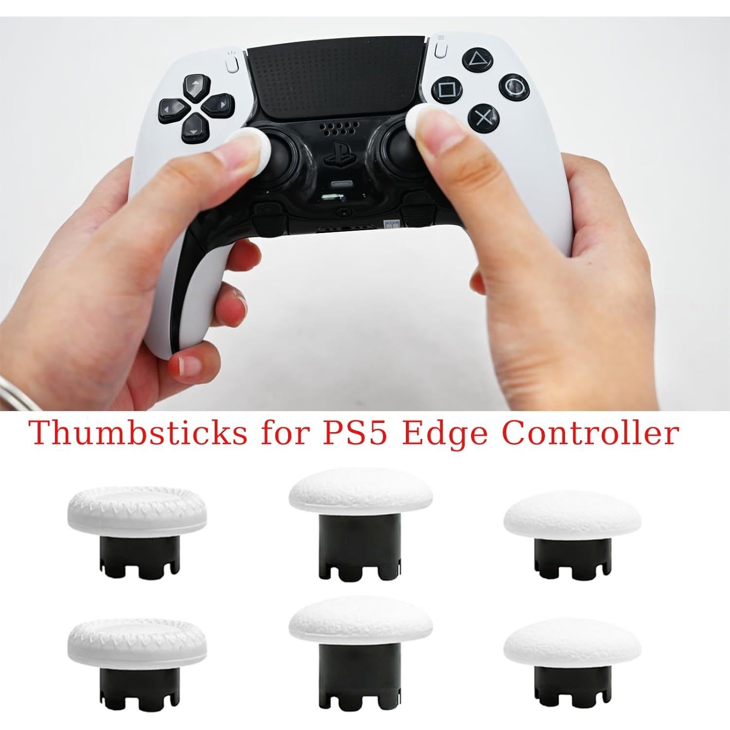 Repuestos Controlador PS5 Peixiong 10 en 1 Blanco