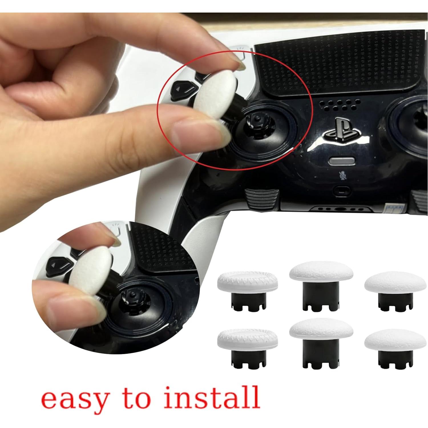 Repuestos Controlador PS5 Peixiong 10 en 1 Blanco