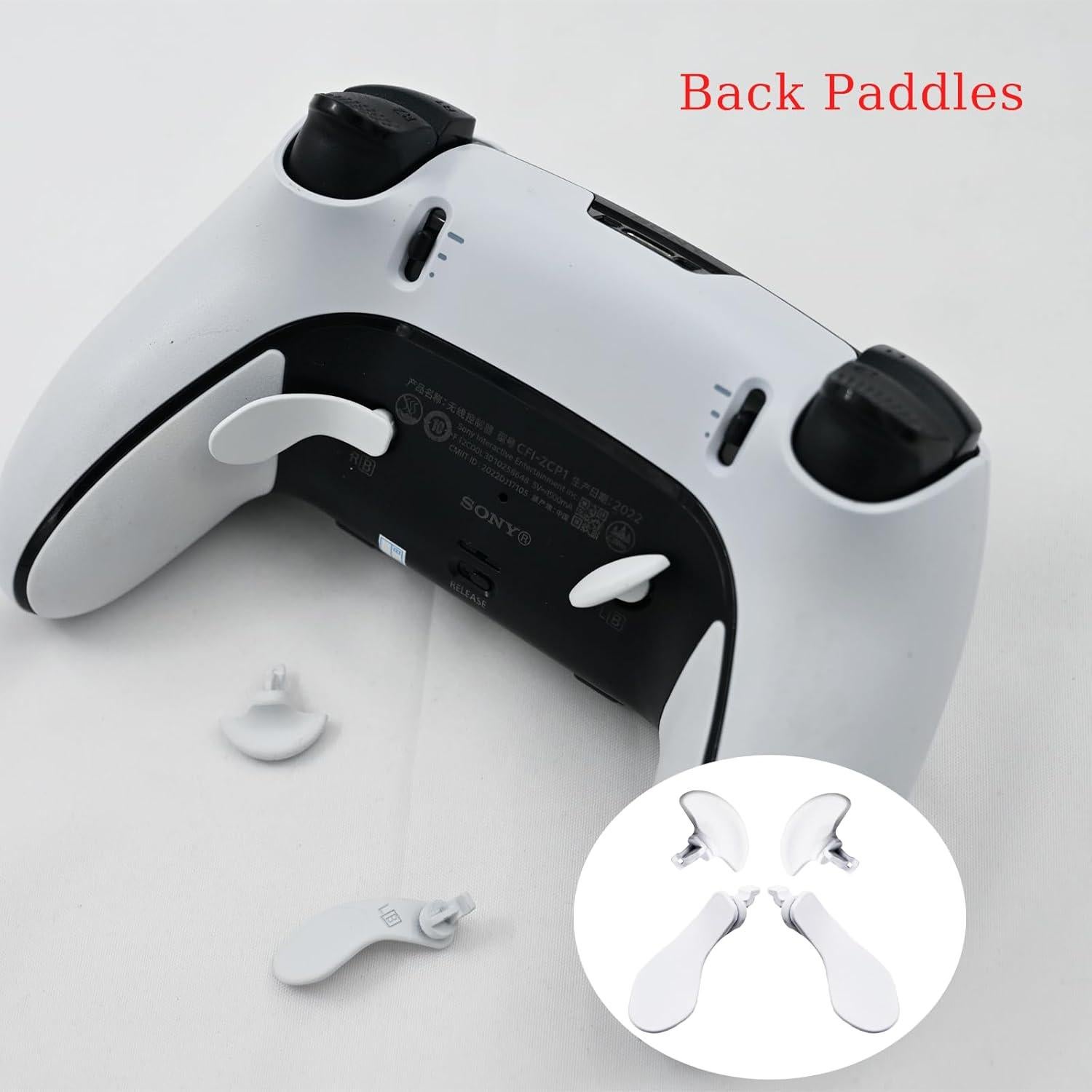 Repuestos Controlador PS5 Peixiong 10 en 1 Blanco