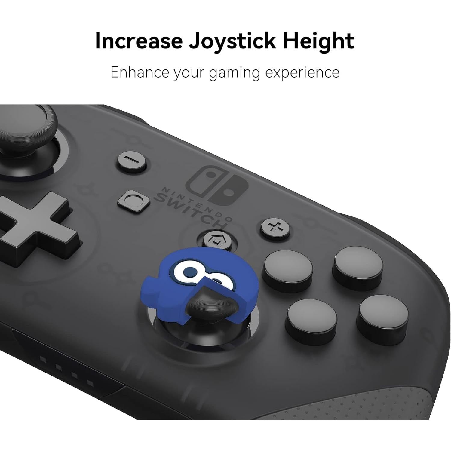 Yocore Splatoon3 Switch Thumb Grip Caps,Soft Silicone Thumb Grips,Analog Stick Caps Soft Silicone Joystick Caps for Switch Pro/ PS4 / PS5,4 Pcs