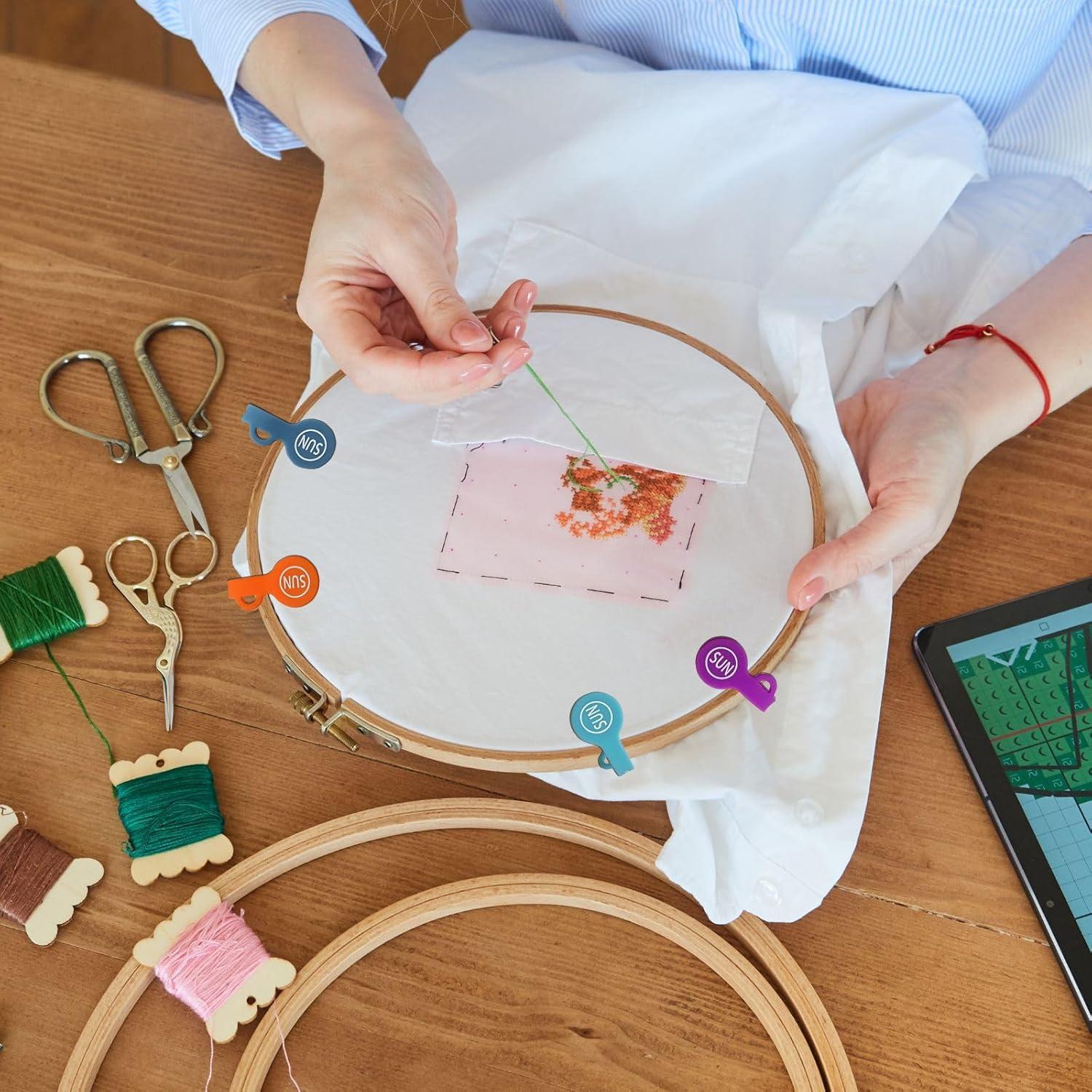 Organizadores Magnéticos de Cables SUNFICON 6 Piezas Multicolor