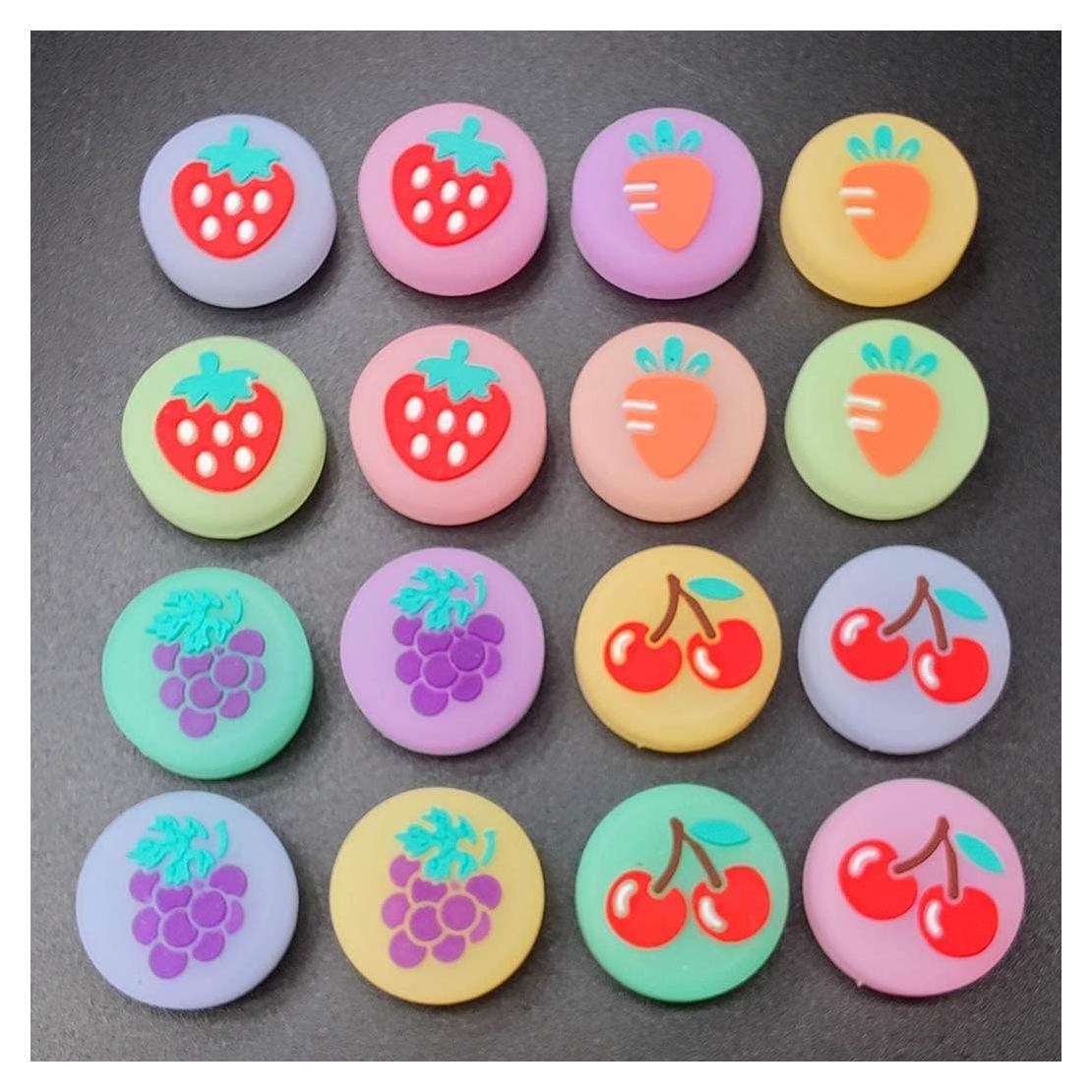 4 Tapas Silicona Luminosa Ambertown para Joystick Switch