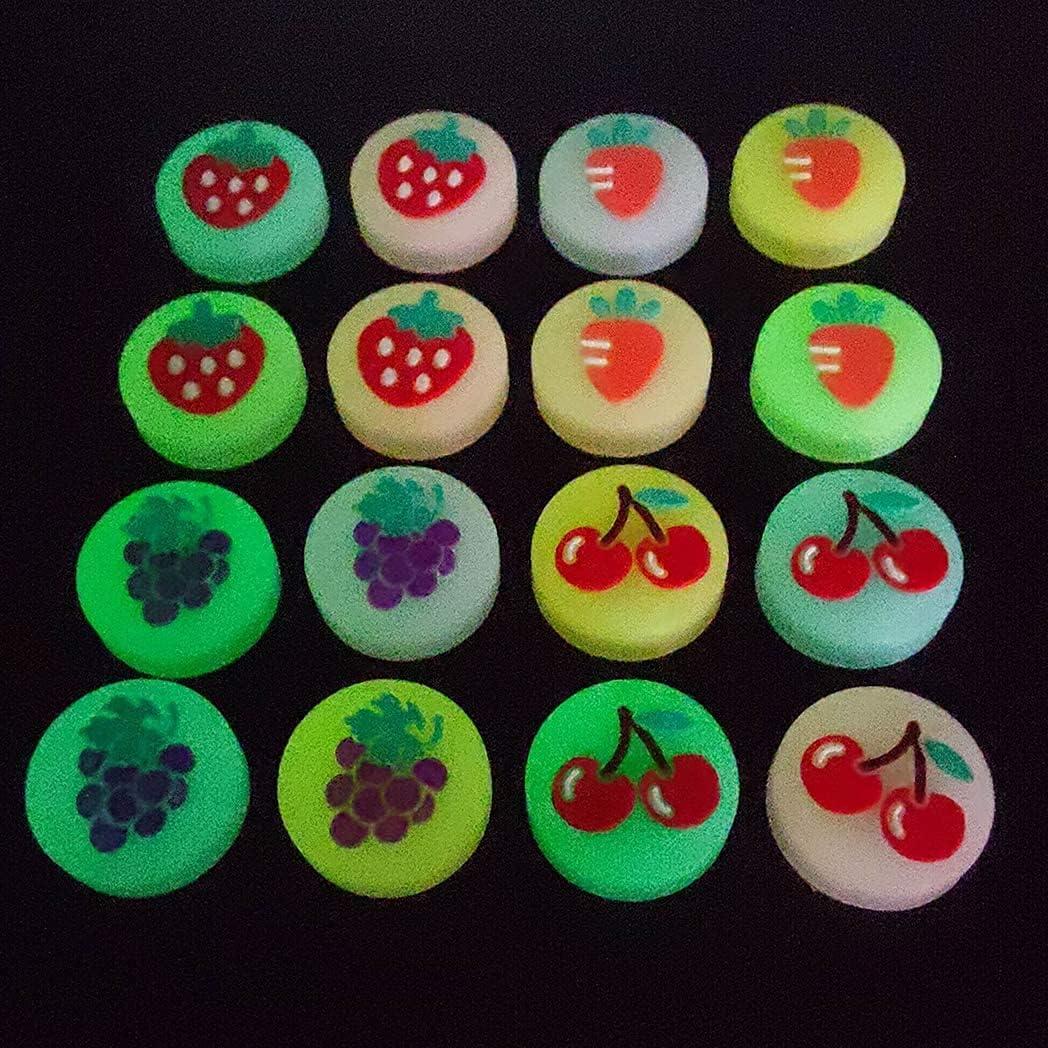 4 Tapas Silicona Luminosa Ambertown para Joystick Switch