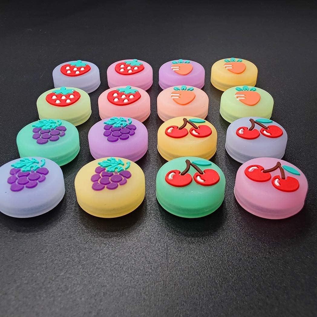 4 Tapas Silicona Luminosa Ambertown para Joystick Switch