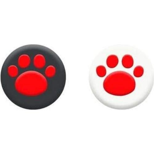 2 Tapones de Gato para Joystick Ambertown Rojo 1 PS5 PS4