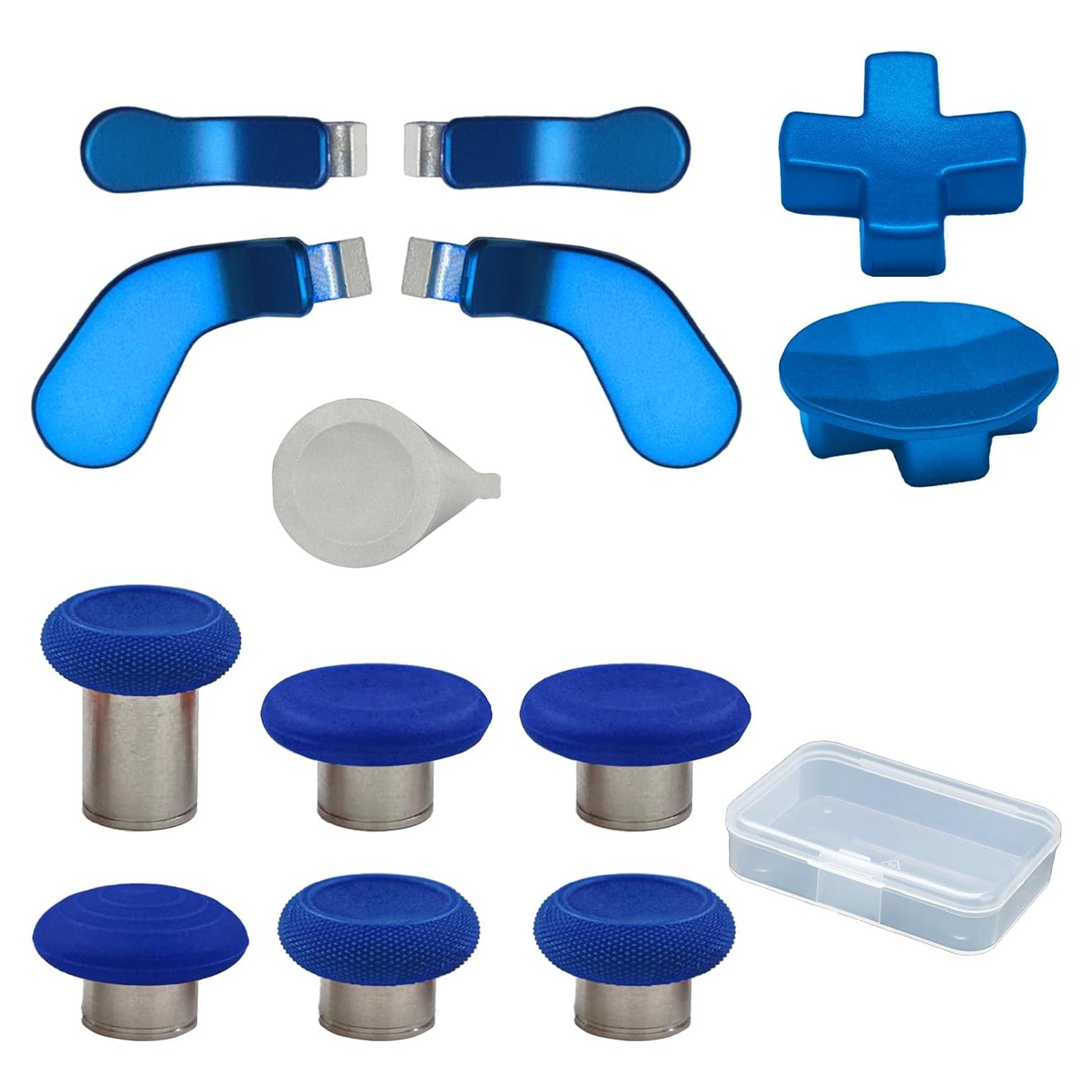 Kit 13 en 1 Paddles Metálicos para Xbox Elite Series 2 Azul