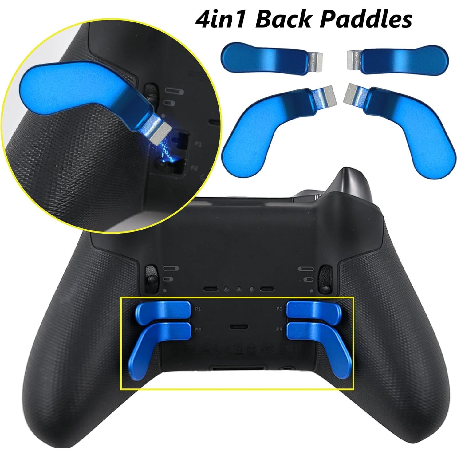 Kit 13 en 1 Paddles Metálicos para Xbox Elite Series 2 Azul