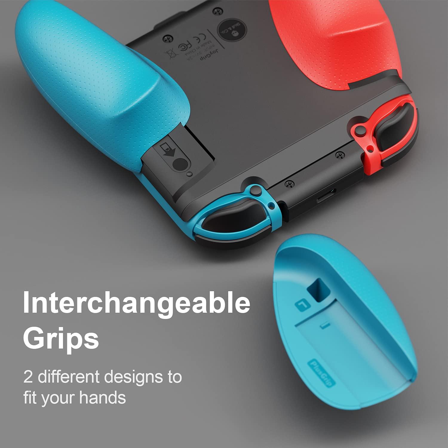 Cuerpo JoyGrip Skull & Co. para Joy-Con Nintendo Switch - Negro