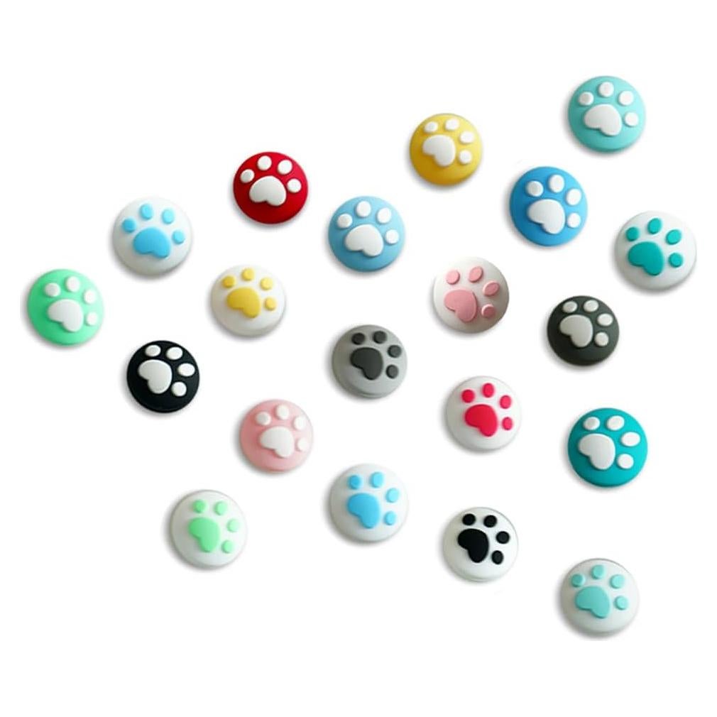 40 Cubiertas de Agarre para Pulgar Booge - Silicona Multicolor