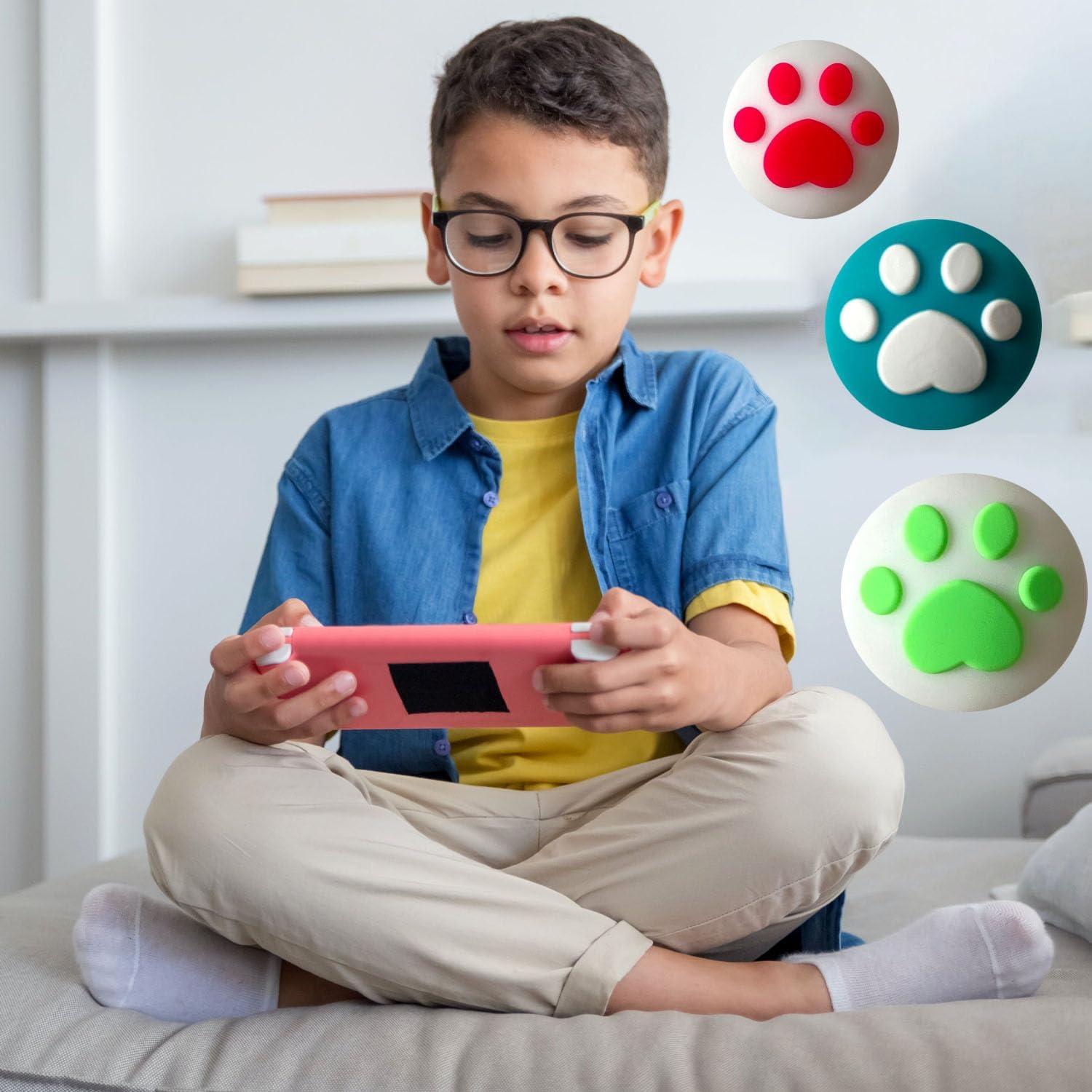 40 Cubiertas de Agarre para Pulgar Booge - Silicona Multicolor