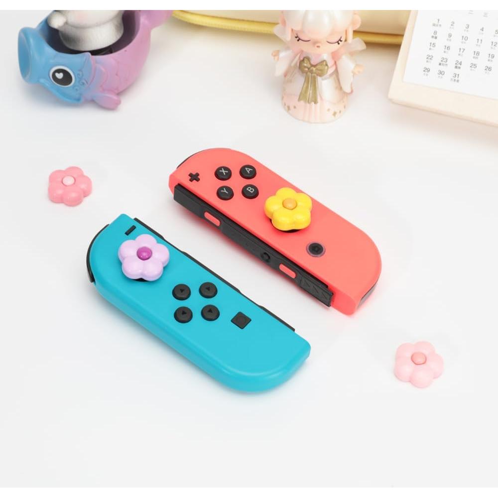 Tapas de Joystick Silicona PERFECTSIGHT 4 Flores Color