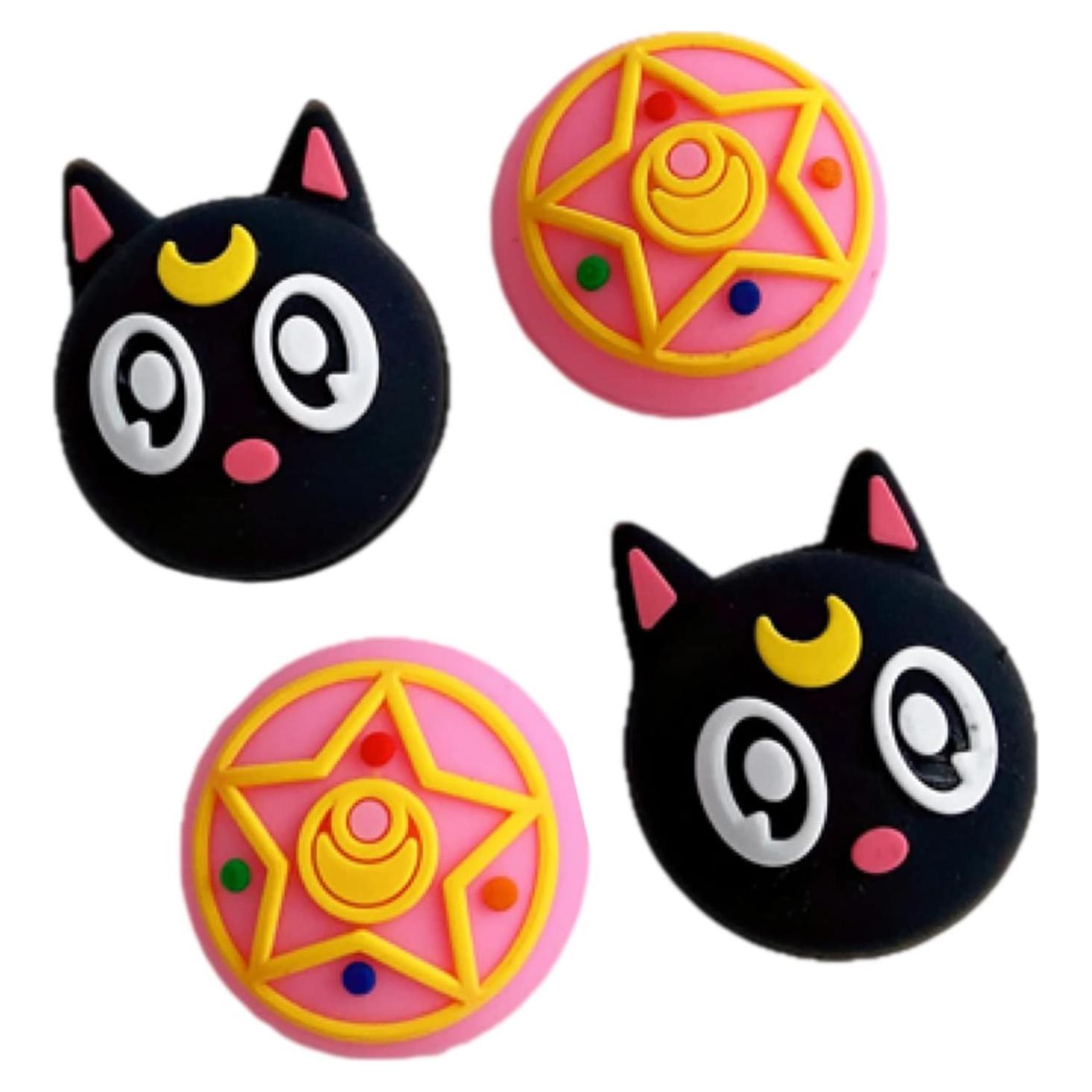 Tapas de agarre para pulgar Acylulu para Switch - 4PCS