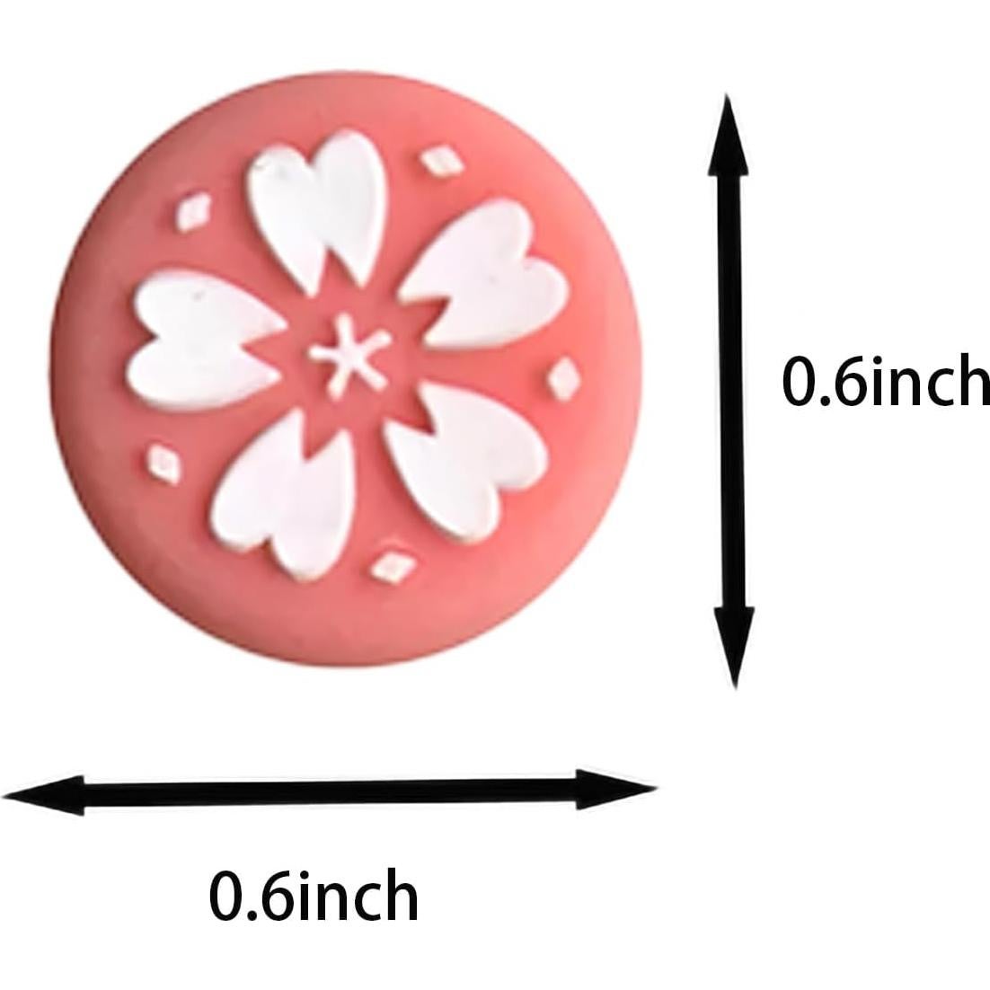 Funda de Agarre de Pulgar Booge para Joy-Con Nintendo Rosa