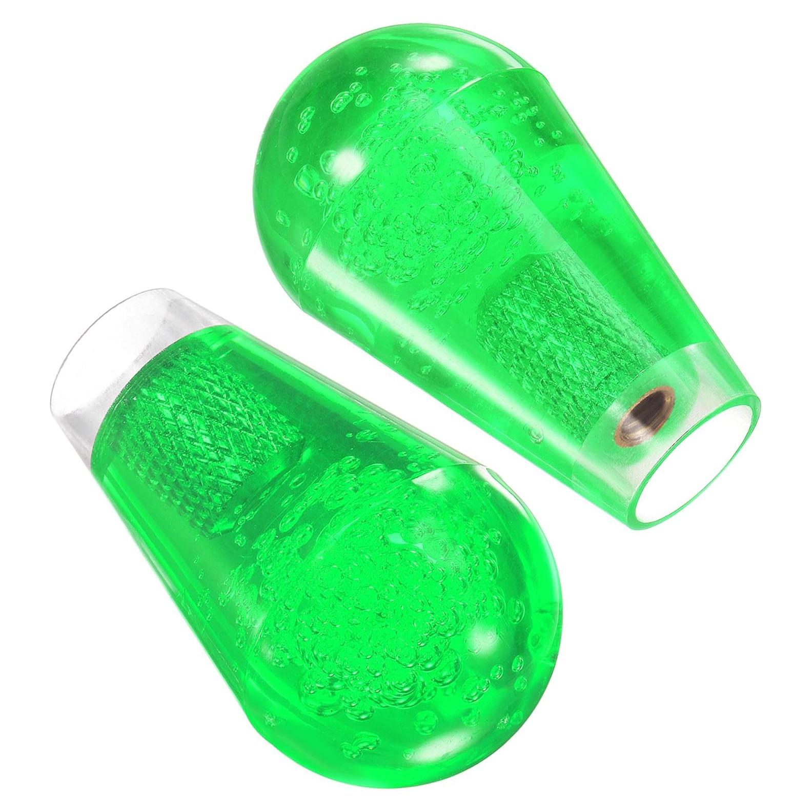 Joystick Ovalado uxcell 52mm Verde 2 Piezas para Arcade