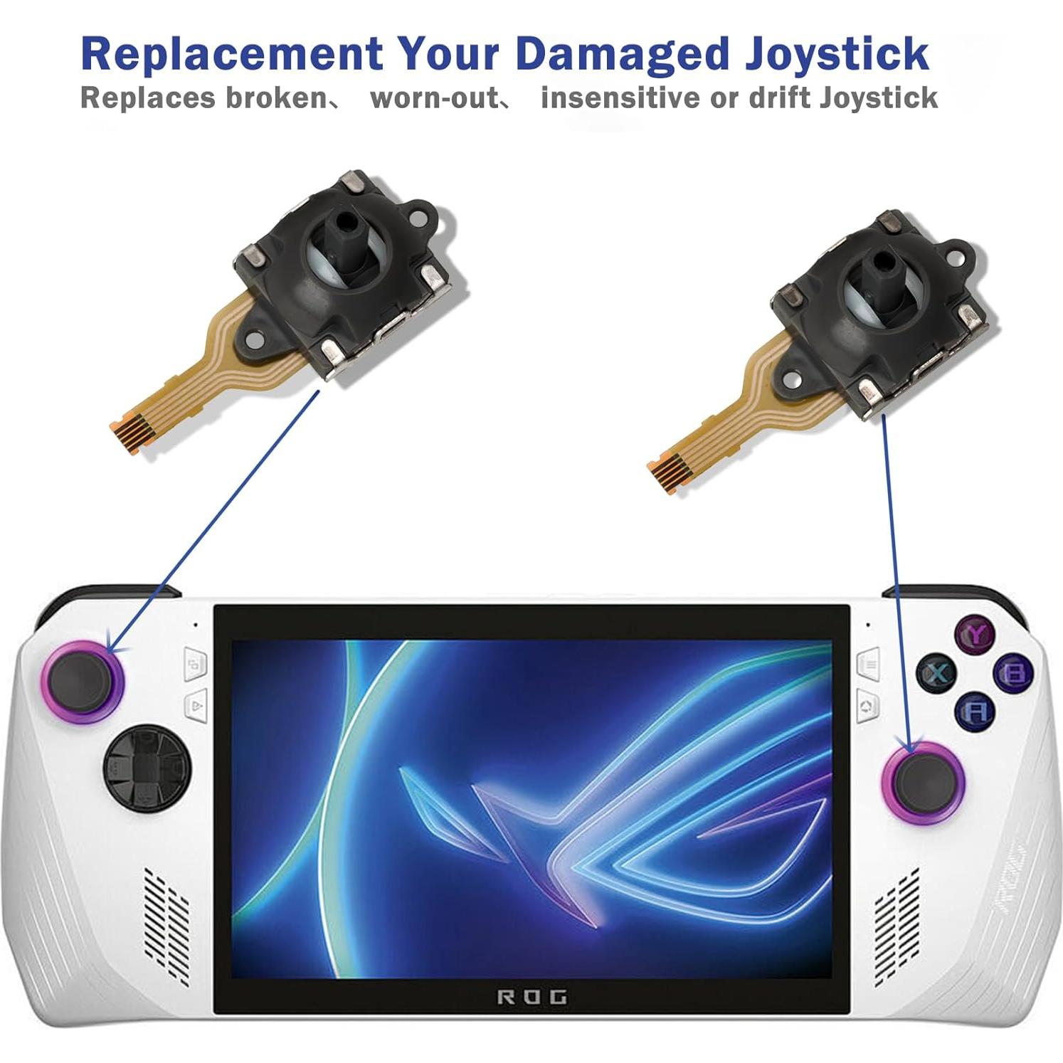 Joystick de Reemplazo Sedicoca para ROG Ally - Kit de 2