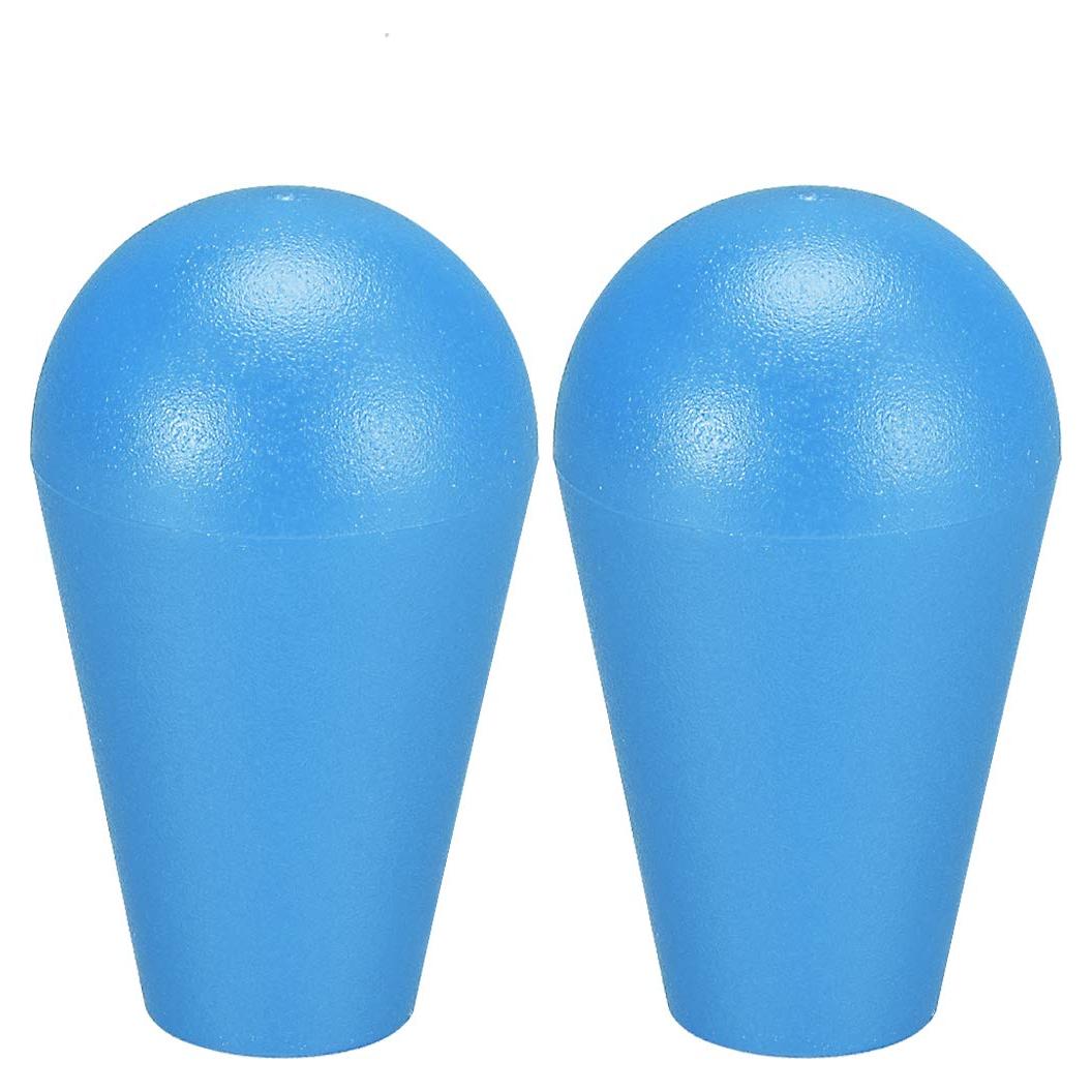 Mango Joystick Elíptico uxcell Azul 52x30mm 2Pcs