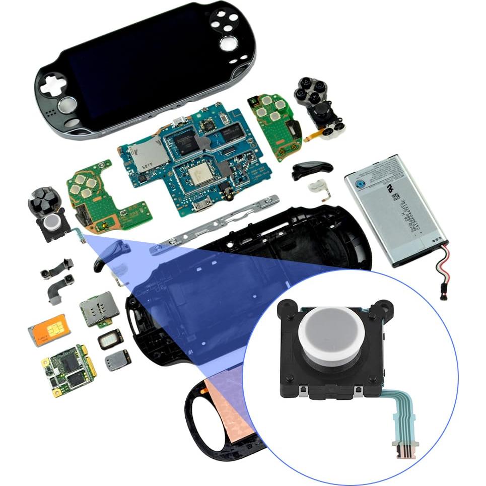 Joystick 3D Joyzan para PS Vita PSV 2000 - Reemplazo Ergonómico