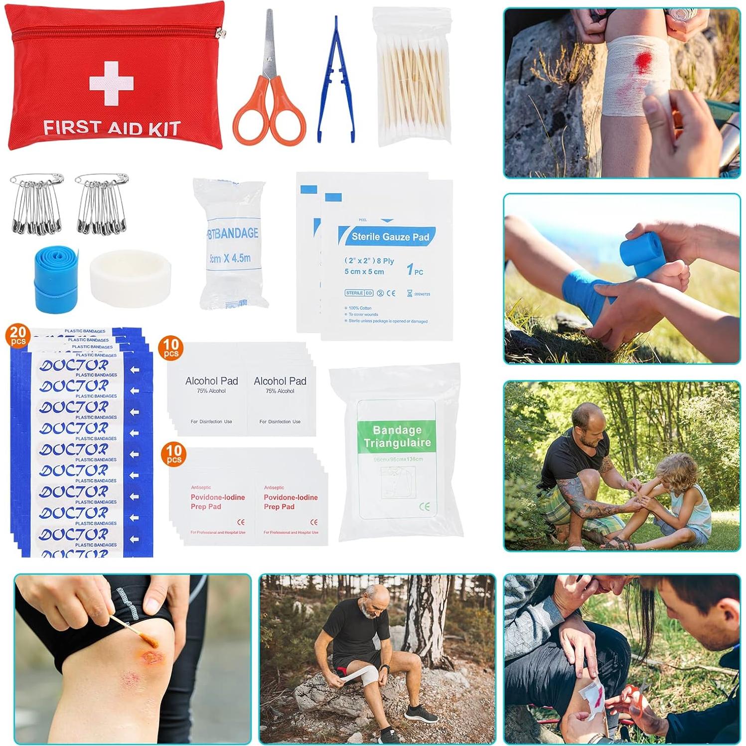 Kit de Supervivencia Skywod con Mochila 70L y Primeros Auxilios