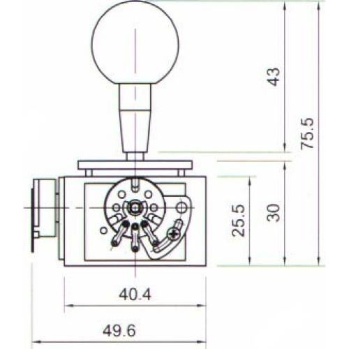 Joystick ServoCity 2 Funciones con Ejes X, Y y Z