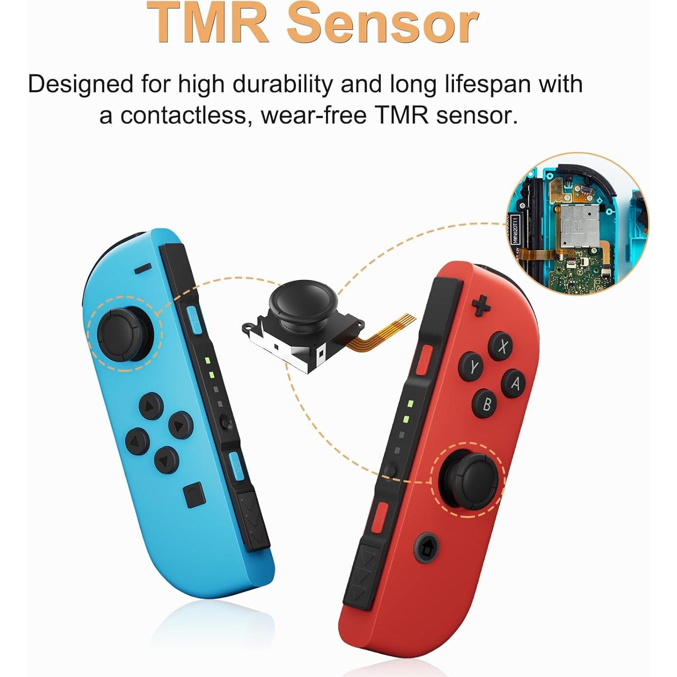 Reemplazo Joystick TMR AKNES para Switch OLED/Lite - Kit Completo