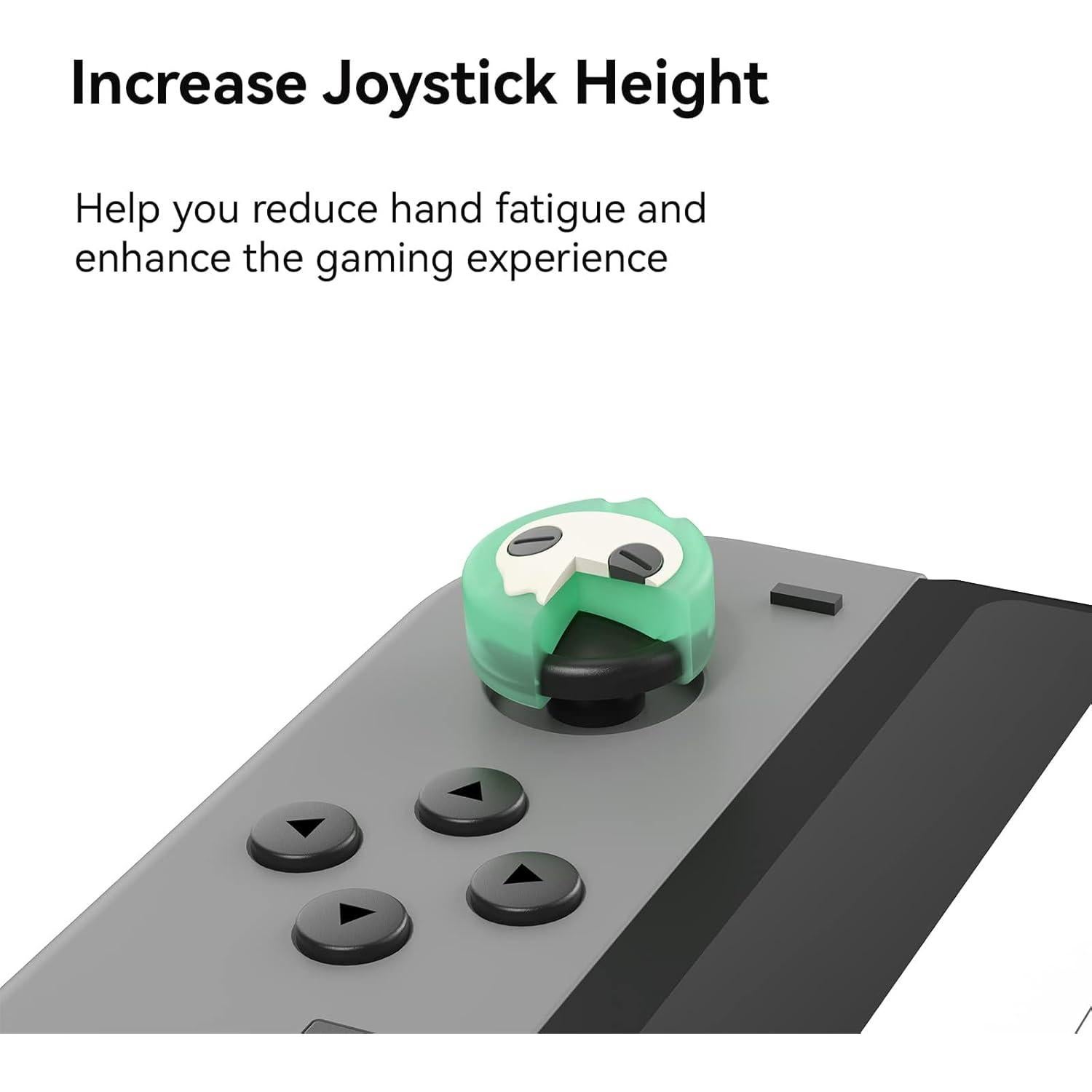 Tapas de Pulgar GeekShare Fantasma Azul para Switch y Lite