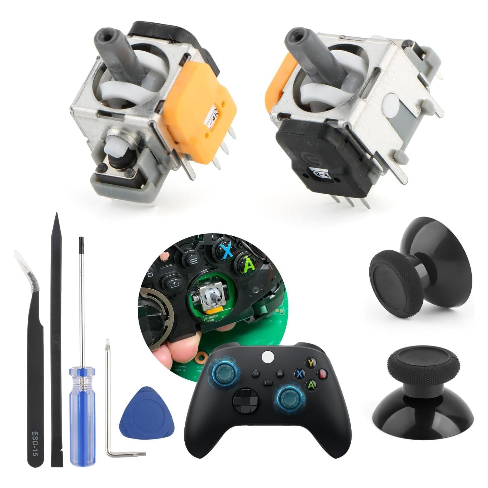 Joystick Efecto Hall para Xbox Series S/X - 2 Piezas