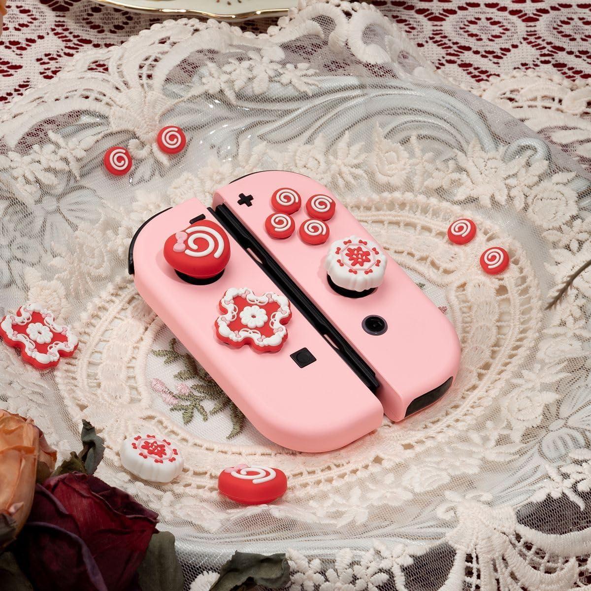 Tapas de Botones D-Pad PERFECTSIGHT para Nintendo Switch