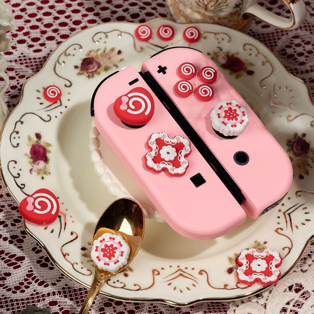 Tapas de Botones D-Pad PERFECTSIGHT para Nintendo Switch