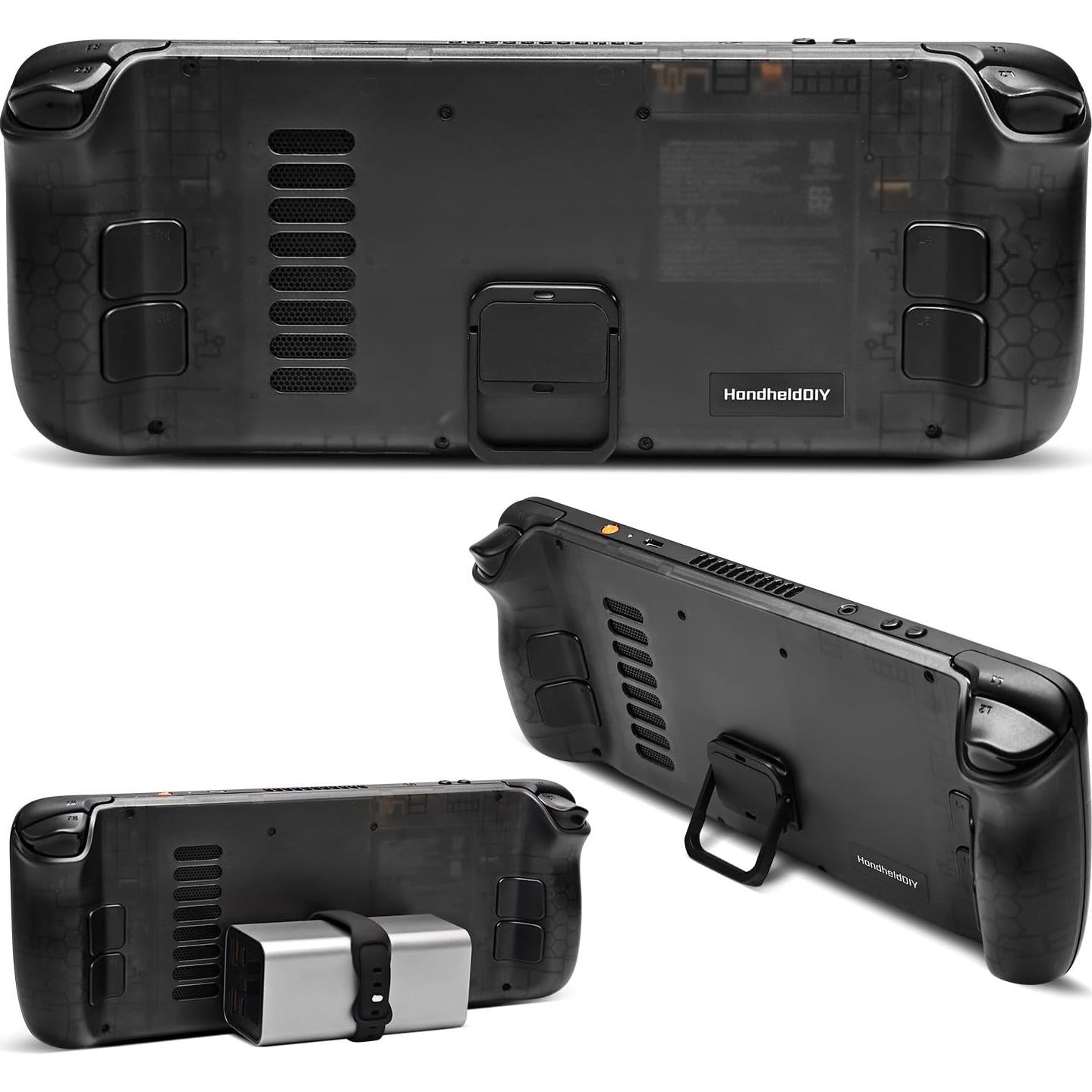 HandheldDIY Tighter Hall Joystick and Cooling Modcase for Steam Deck Oled