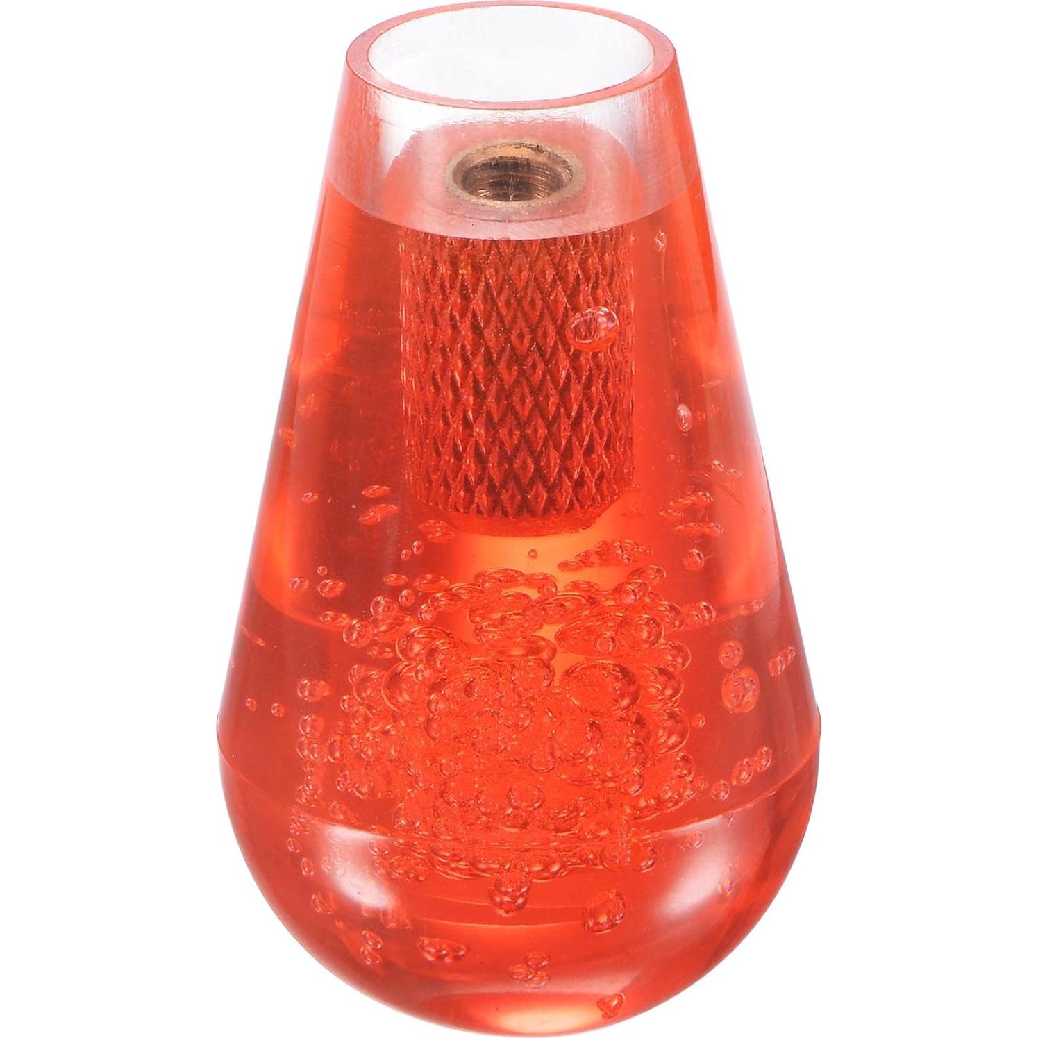 Cabeza de Joystick Ovalada uxcell Rojo M6 52mm x 30mm 2pcs