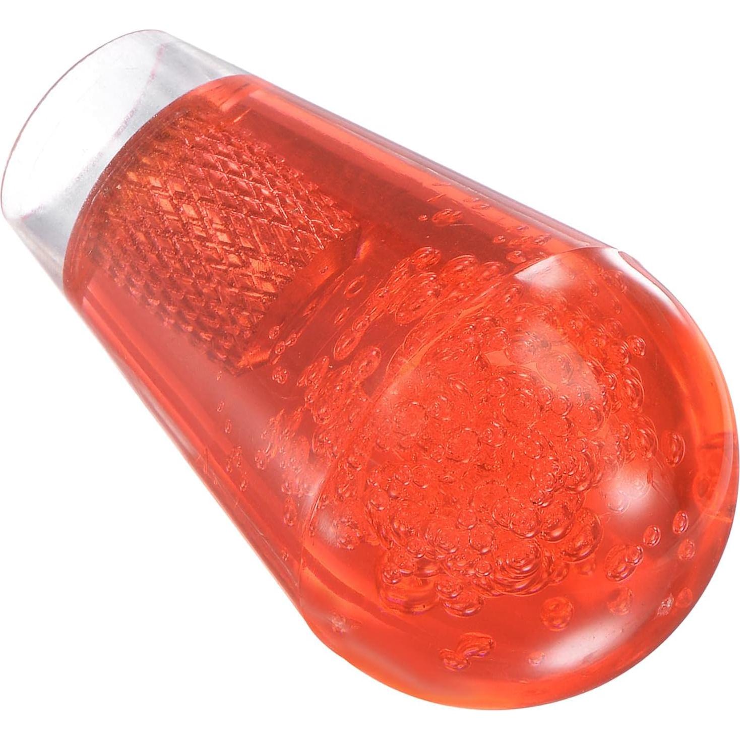 Cabeza de Joystick Ovalada uxcell Rojo M6 52mm x 30mm 2pcs