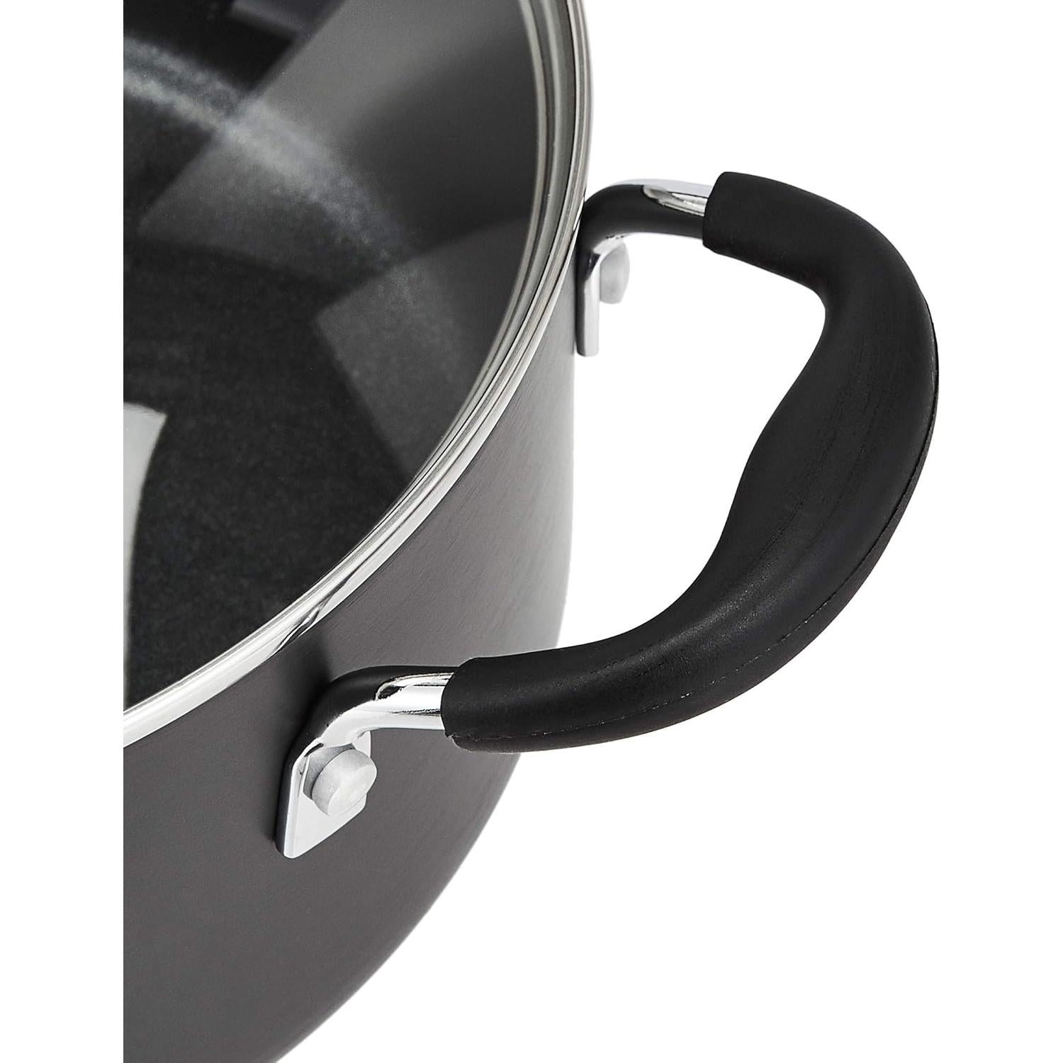 Juego de utensilios de cocina 12 piezas Amazon Basics negro