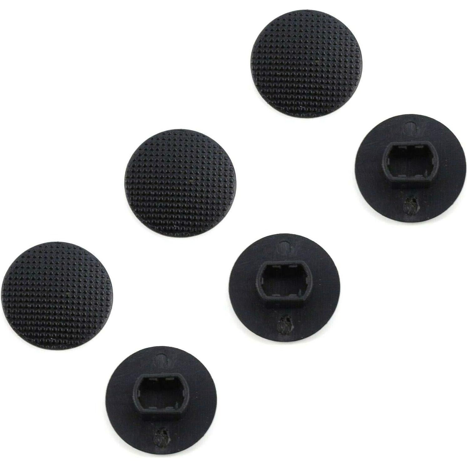 3 Tapas Joystick Analógico GGZone Negro para PSP 1000