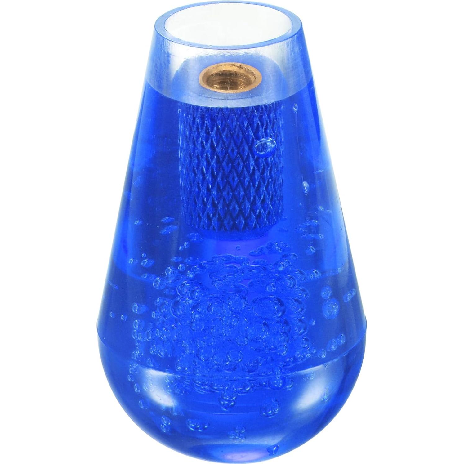 Mango de Joystick Ovalado uxcell 52mm Azul para Arcade