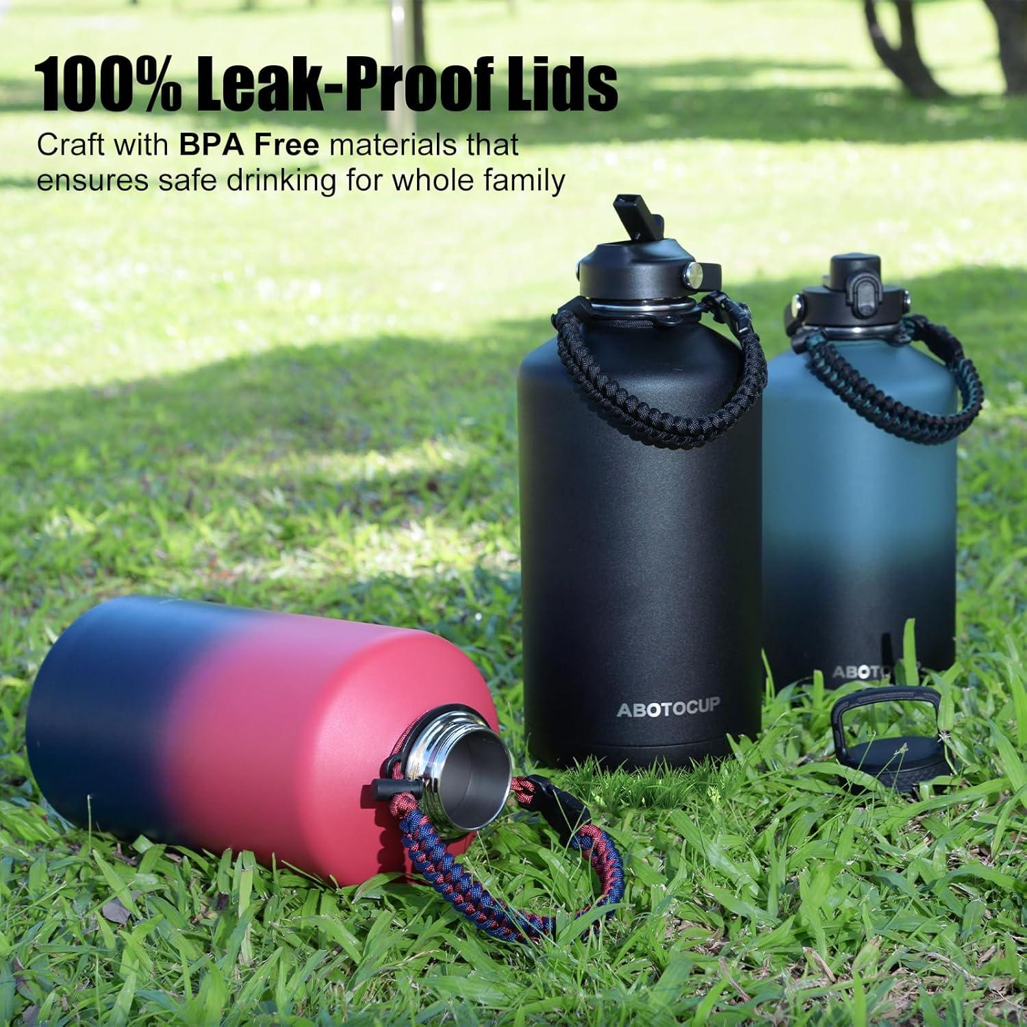 Botella de Agua ABOTOCUP 1.89L Acero Inoxidable Aislada