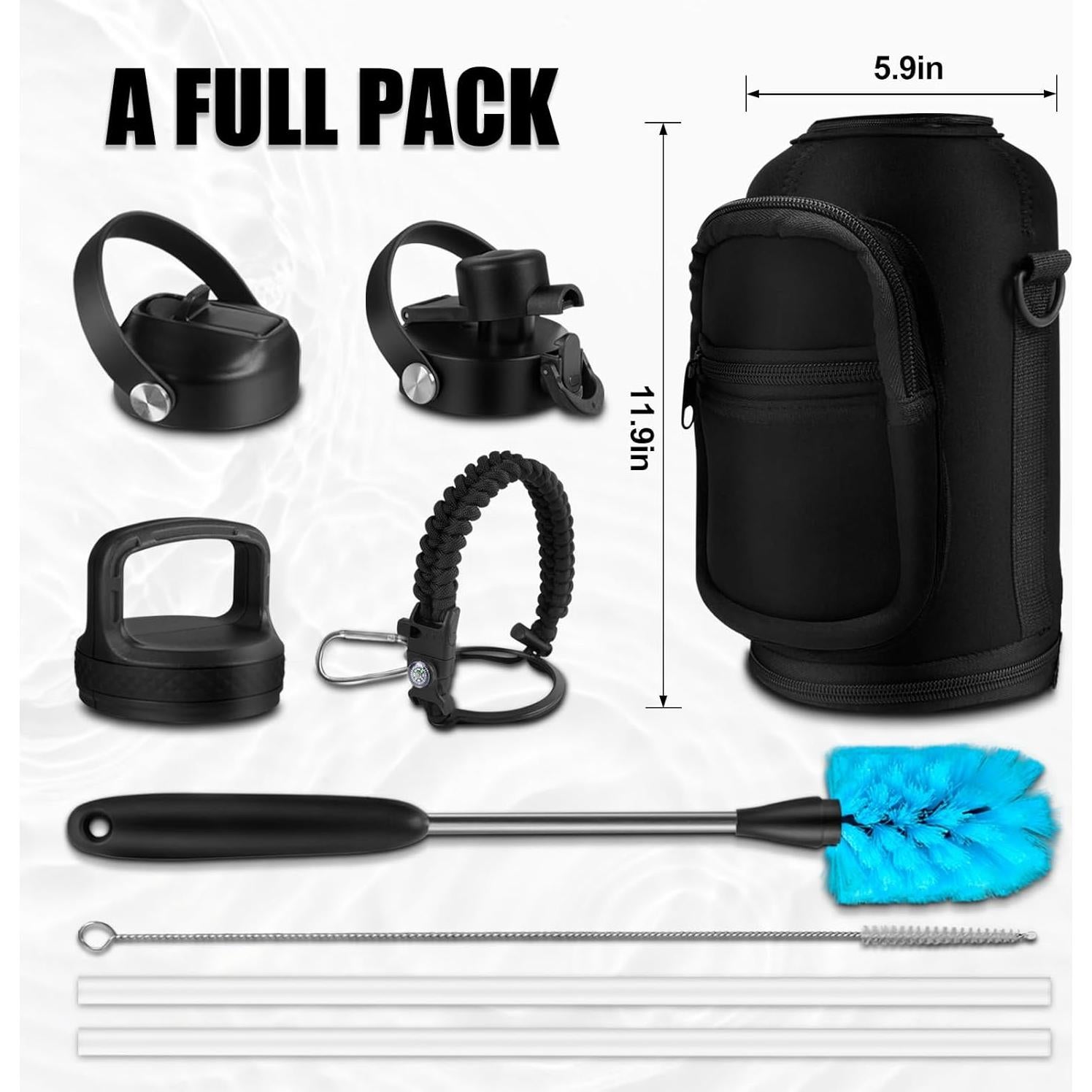 Botella de Agua ABOTOCUP 1.89L Acero Inoxidable Aislada