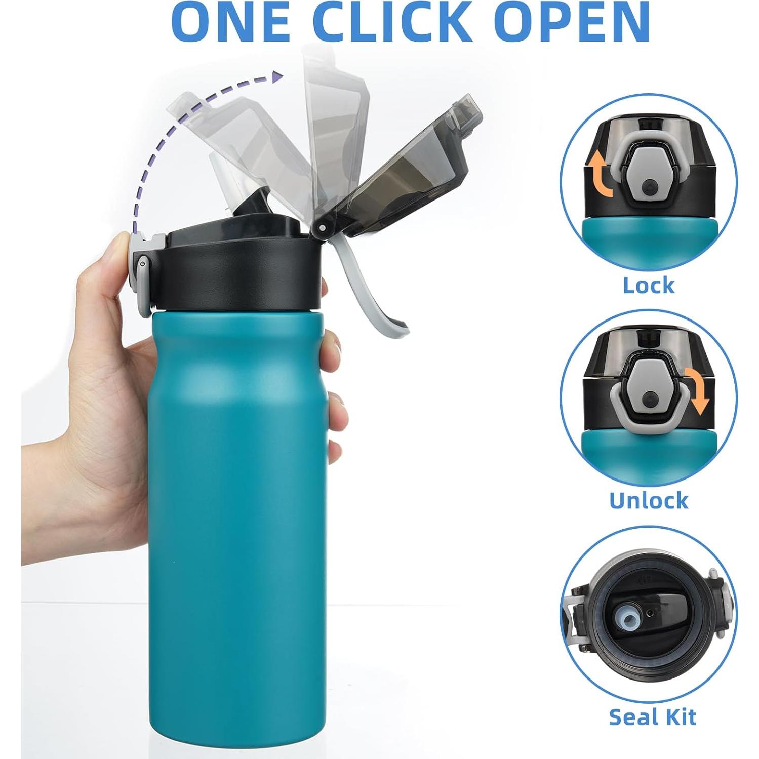 Botella de Agua BJPKPK 532 ml Acero Inoxidable Aislada