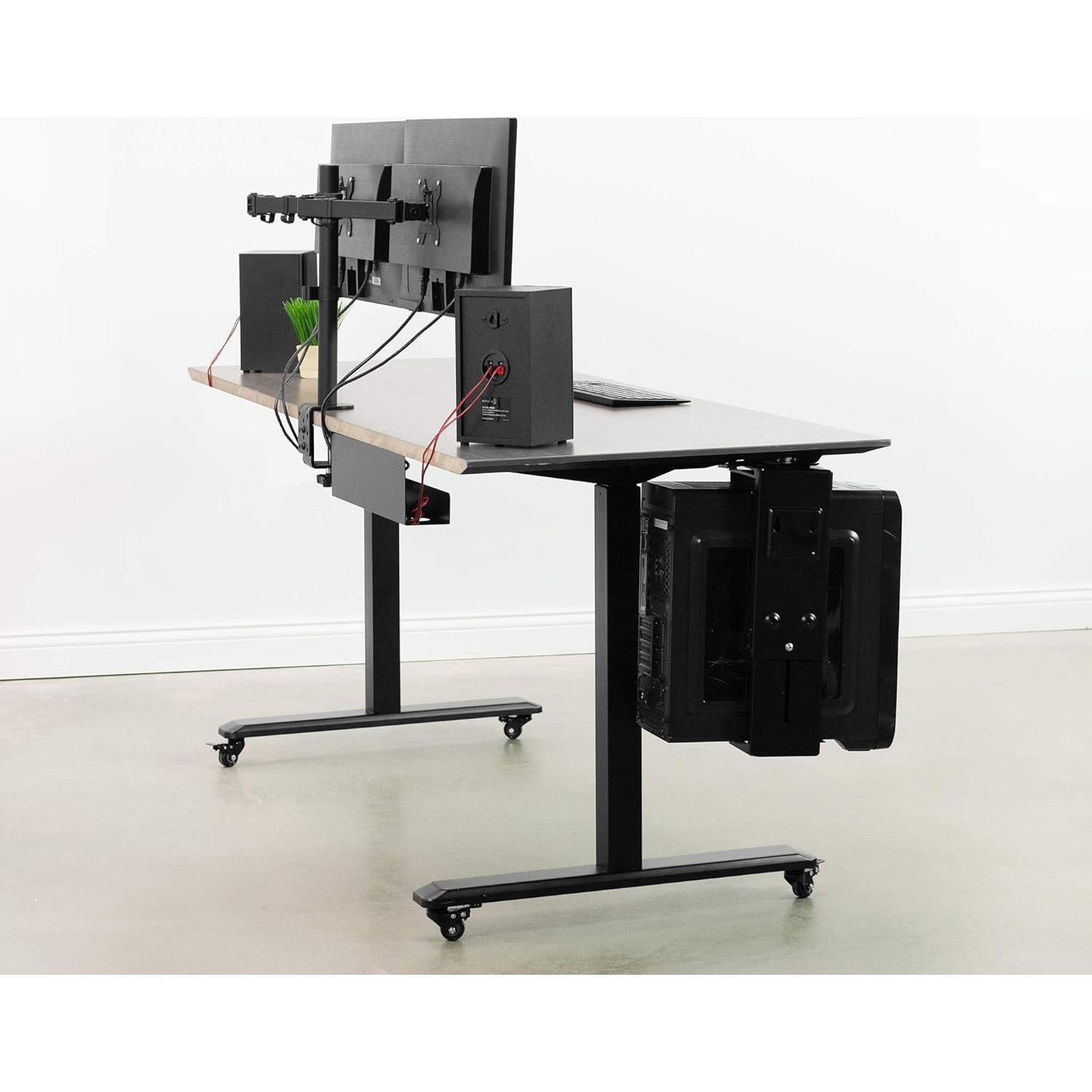 Bandeja de Gestión de Cables VIVO 41.91 cm Negro DESK-AC06-1C