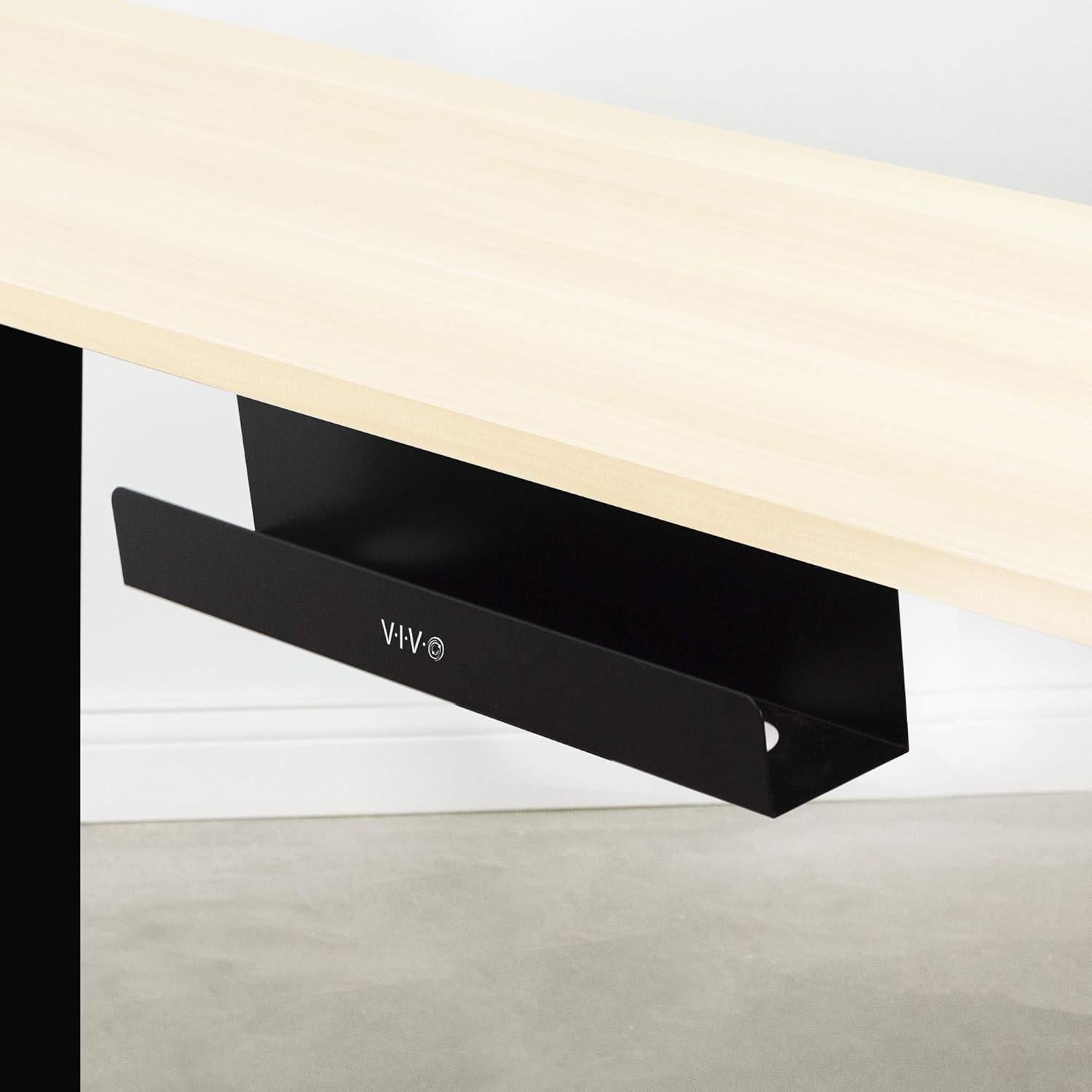 Bandeja de Gestión de Cables VIVO 41.91 cm Negro DESK-AC06-1C