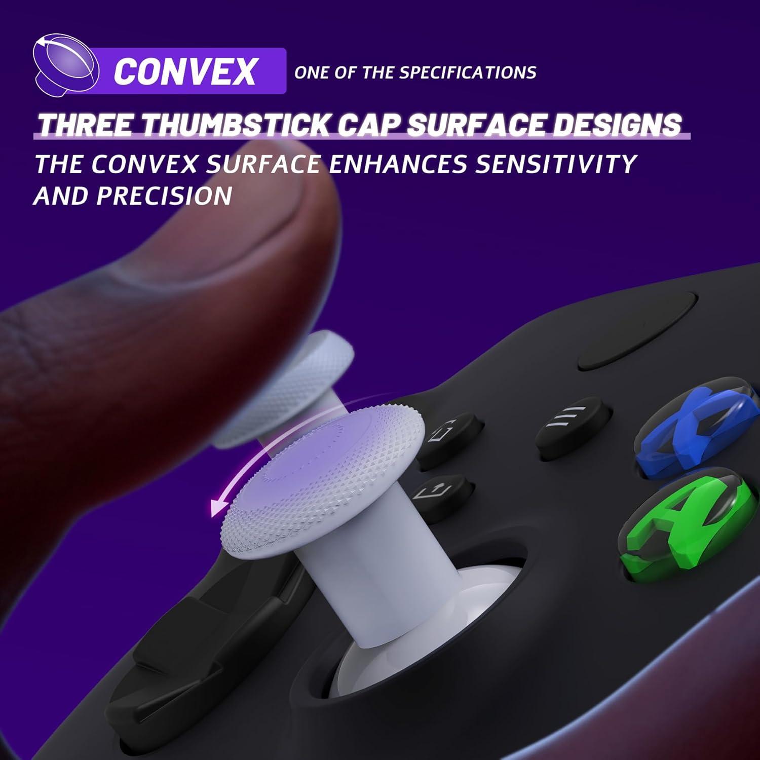 Joysticks Intercambiables eXtremeRate ThumbsGear V3 para Xbox y Switch