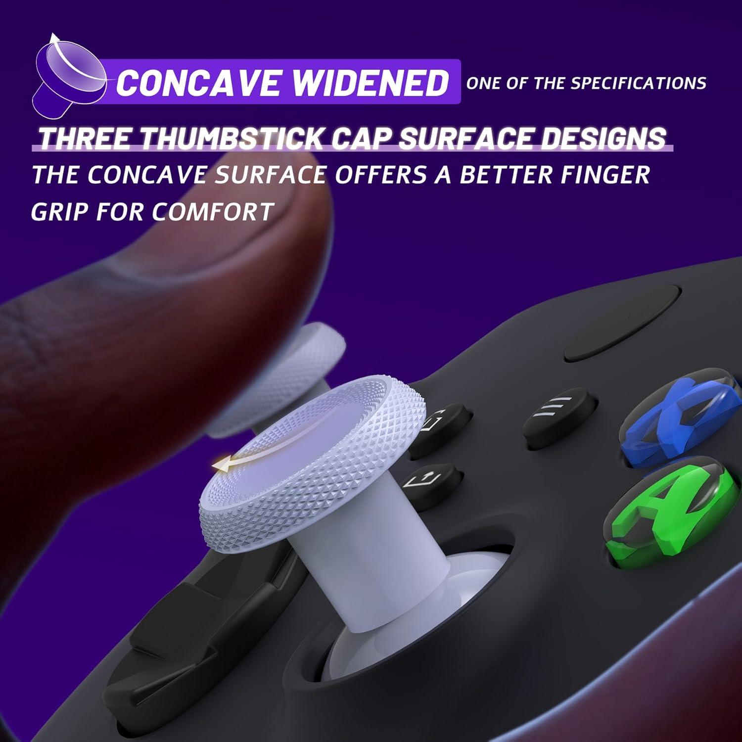 Joysticks Intercambiables eXtremeRate ThumbsGear V3 para Xbox y Switch