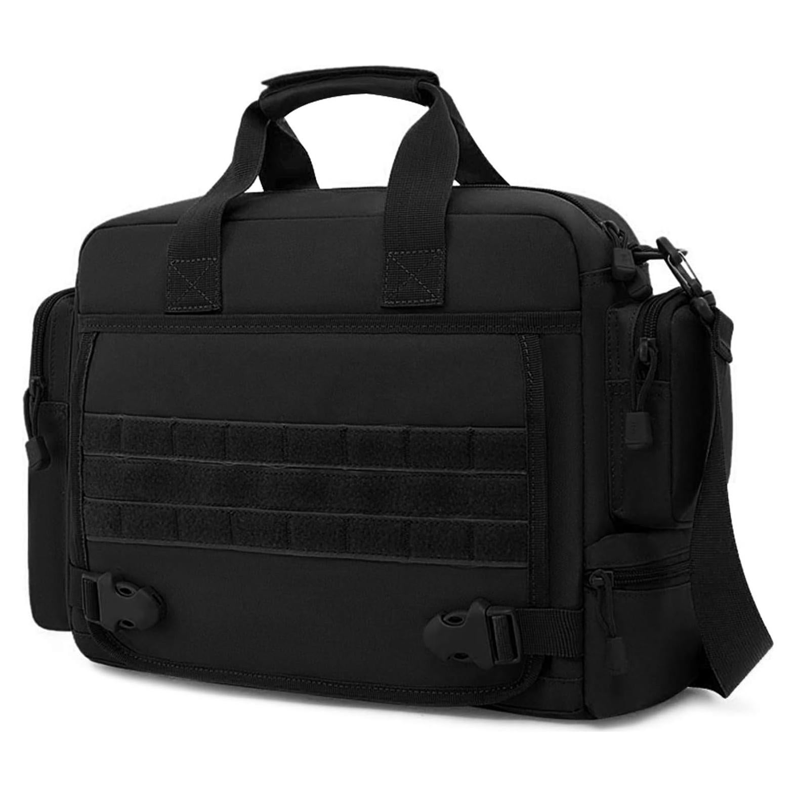 Maletín Táctico CamGo para Laptop 34x10x26cm Negro