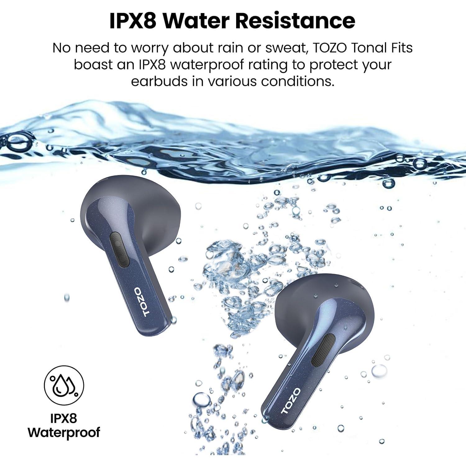 Auriculares Inalámbricos TOZO T21 Bluetooth 5.3 IPX8 44H