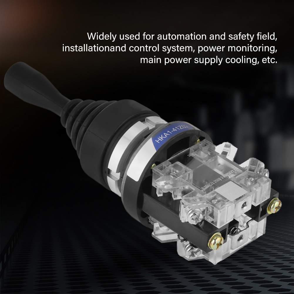 Interruptor Joystick Momentáneo 2NO Walfront AC380V 5A